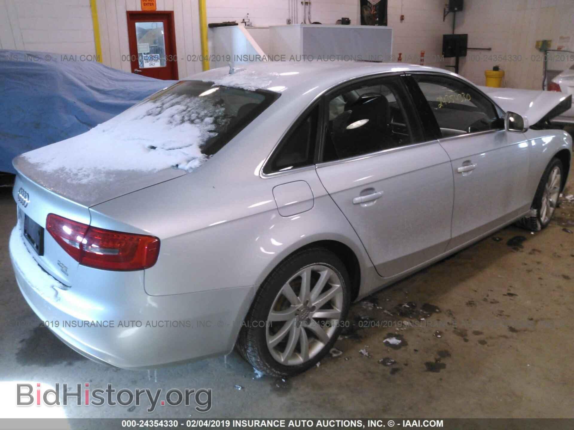 2013 AUDI A4 - VIN: WAUFFAFL5DN006155 - Фото 4