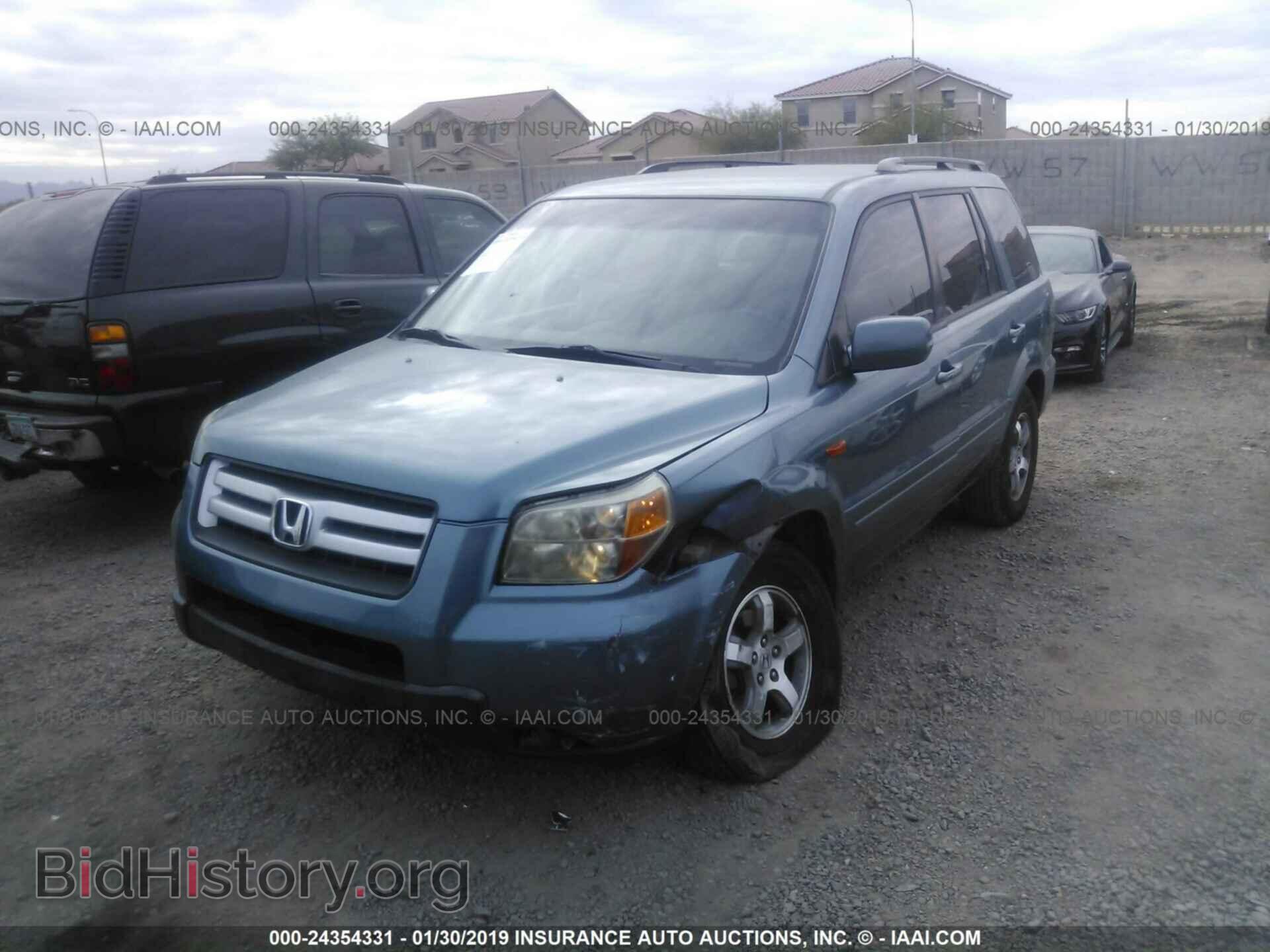 2007 HONDA PILOT - VIN: 5FNYF28457B027503 - Фото 2