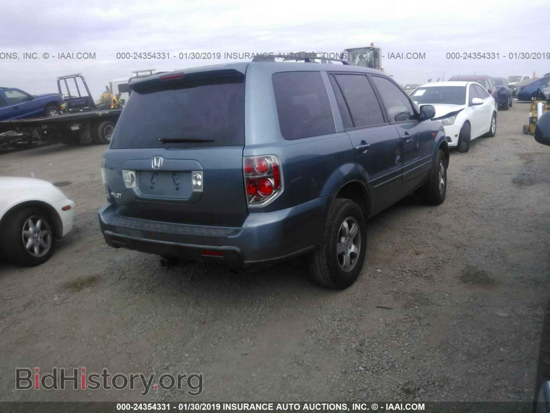 2007 HONDA PILOT - VIN: 5FNYF28457B027503 - Фото 4
