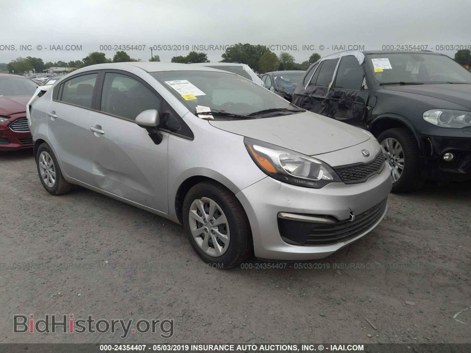 Фотография KNADM4A32G6694541 - KIA RIO 2016