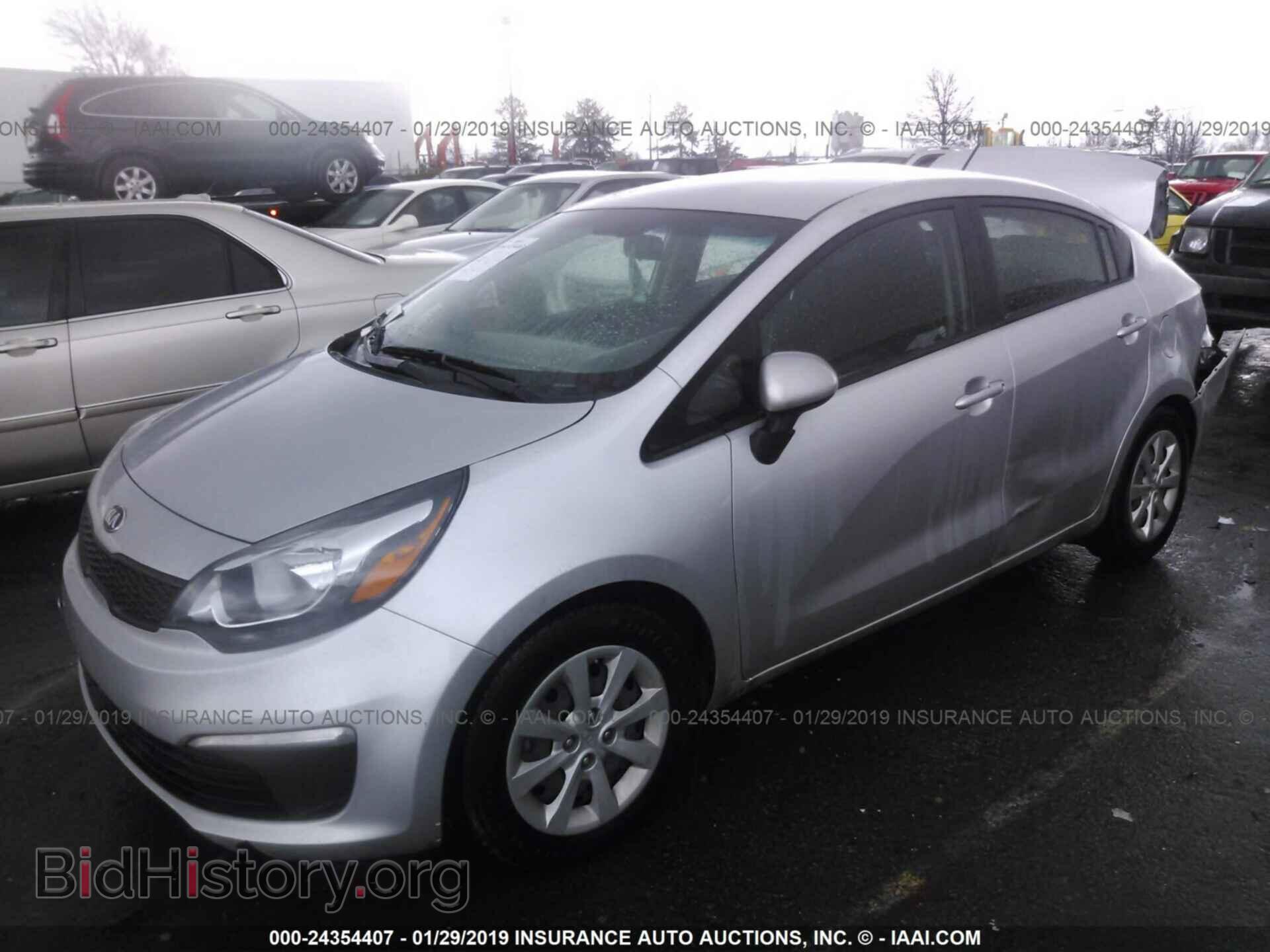 2016 KIA RIO - VIN: KNADM4A32G6694541 - Фото 2