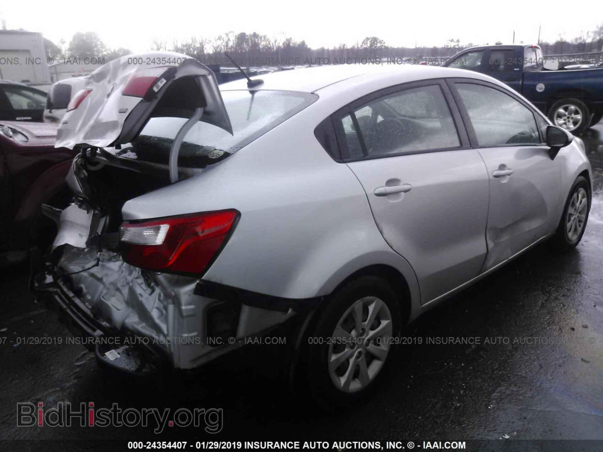 2016 KIA RIO - VIN: KNADM4A32G6694541 - Фото 4