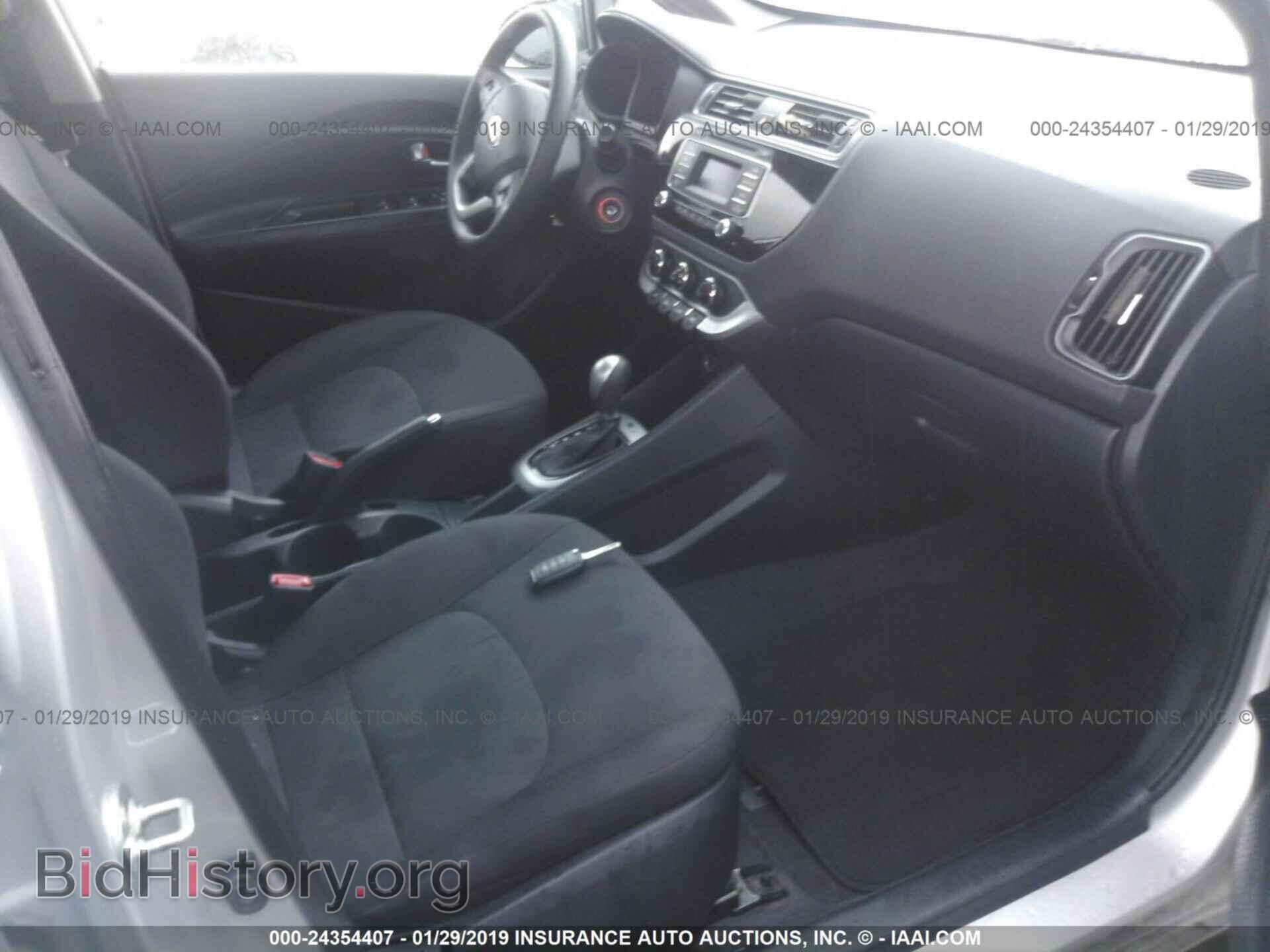 2016 KIA RIO - VIN: KNADM4A32G6694541 - Фото 5