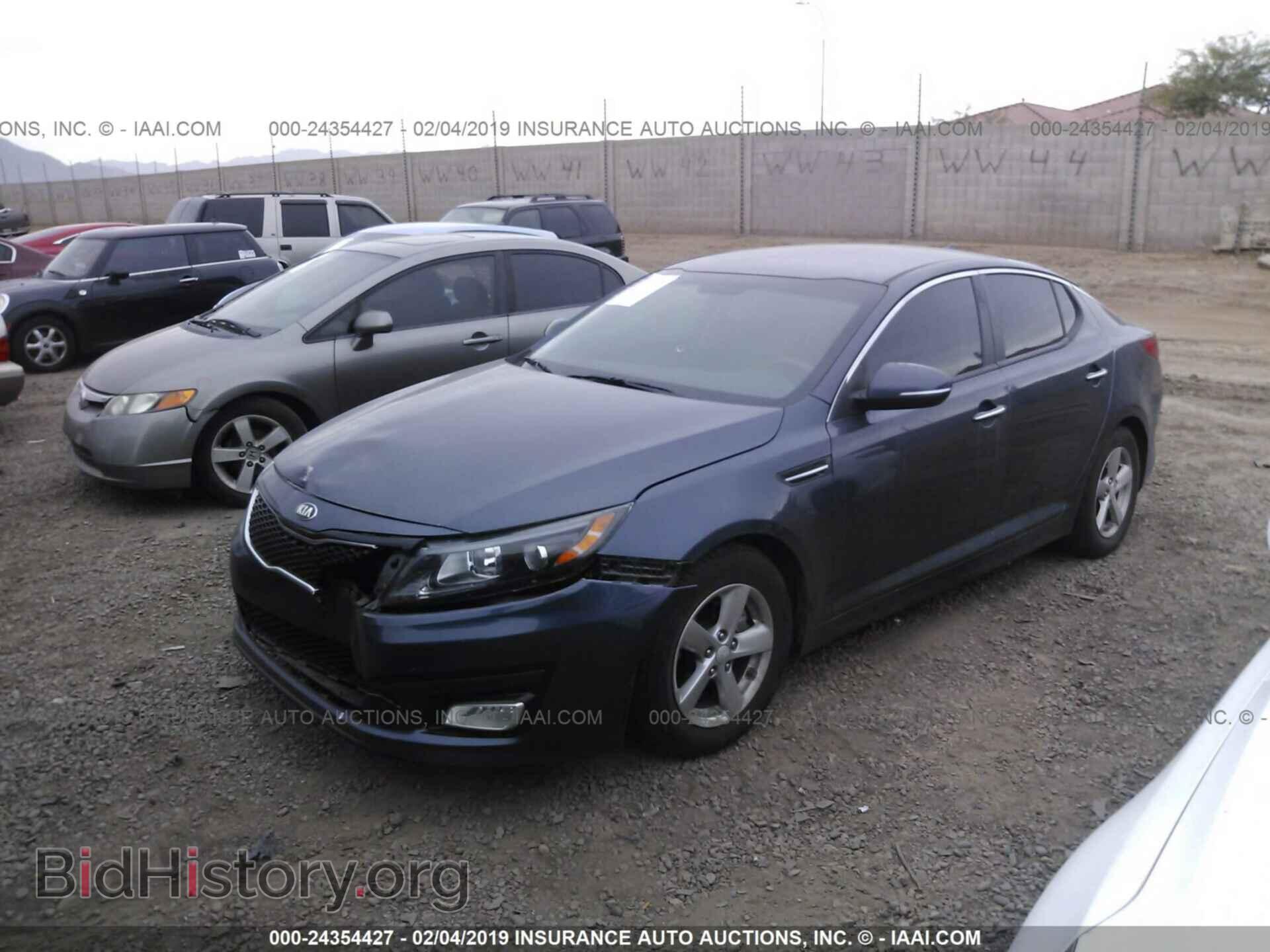 2015 KIA OPTIMA - VIN: 5XXGM4A76FG481708 - Photo 2
