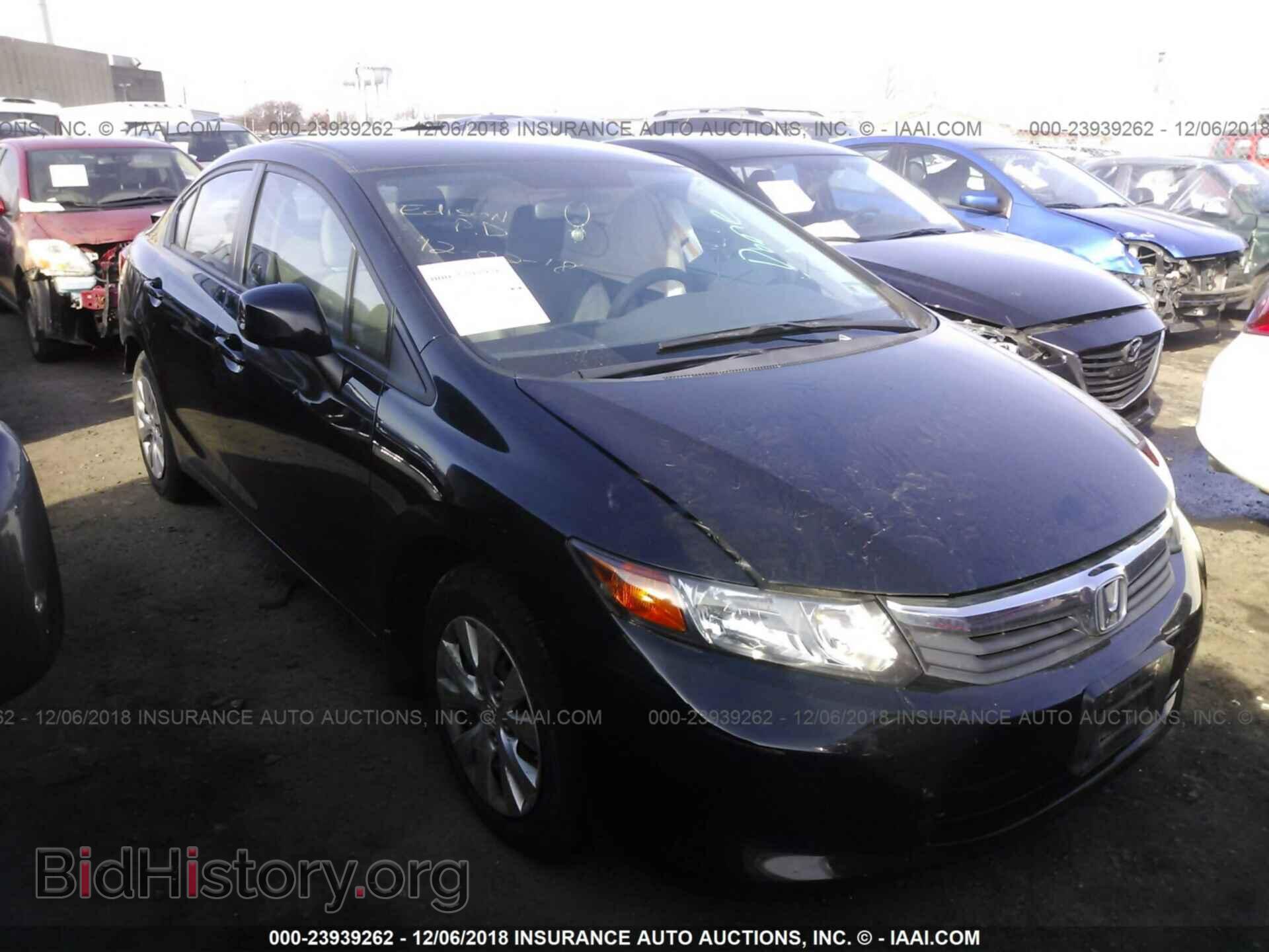 Photo 19XFB2F56CE348187 - HONDA CIVIC 2012