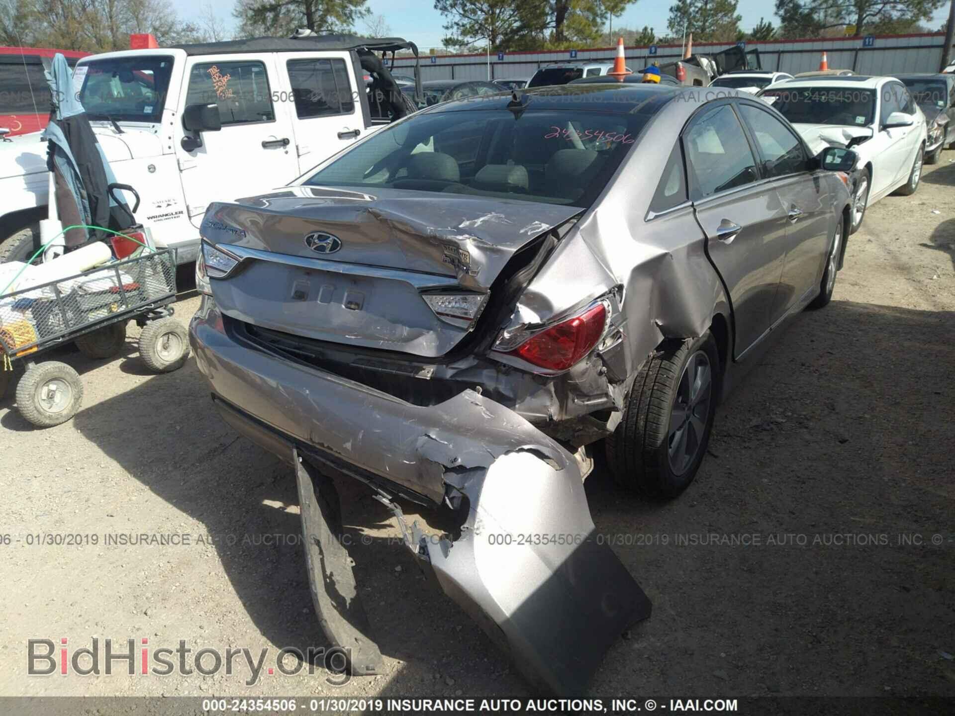 2012 HYUNDAI SONATA - VIN: KMHEC4A40CA020989 - Photo 4