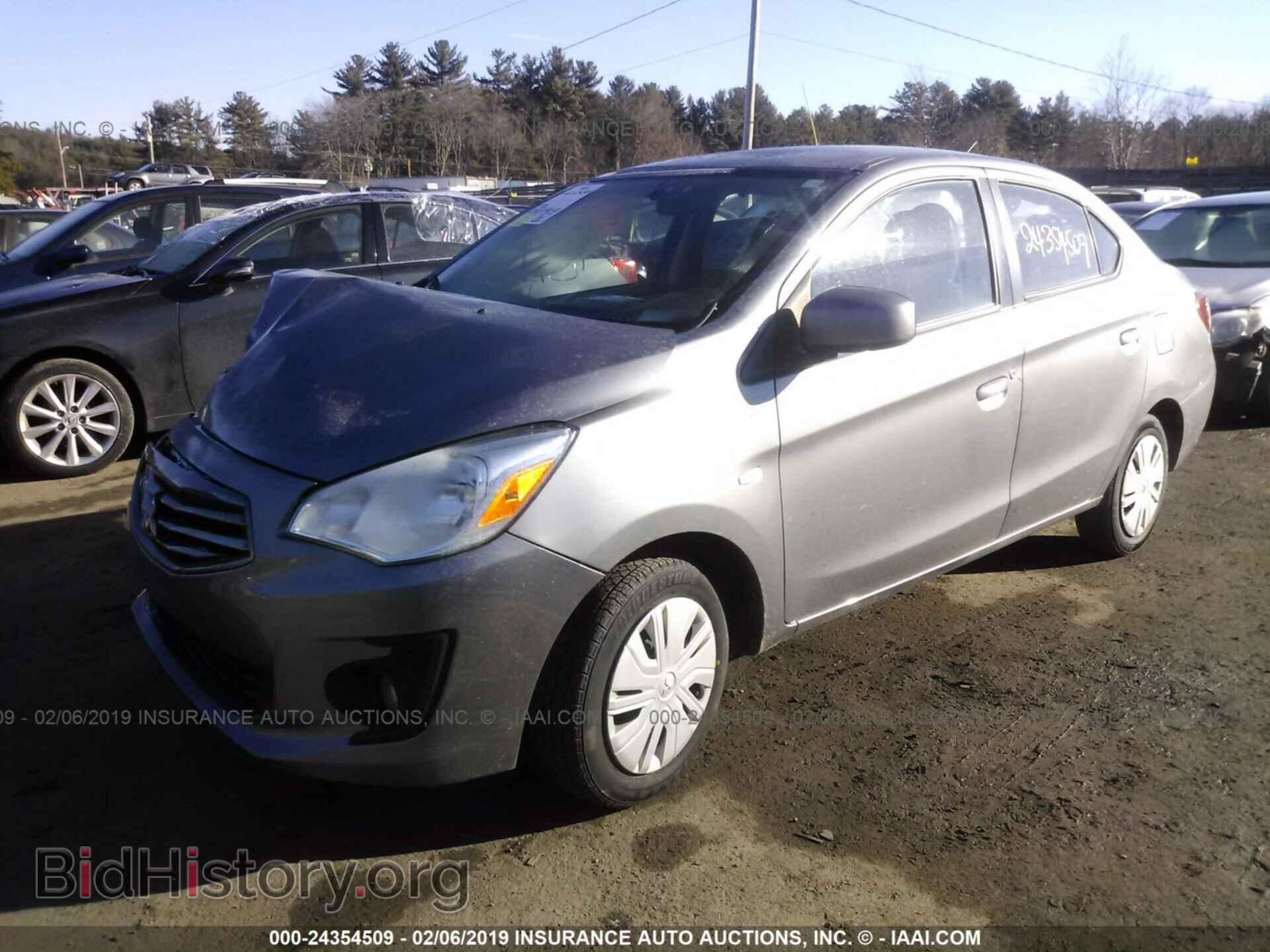 2017 MITSUBISHI MIRAGE - VIN: ML32F3FJ5HH004439 - Фото 2