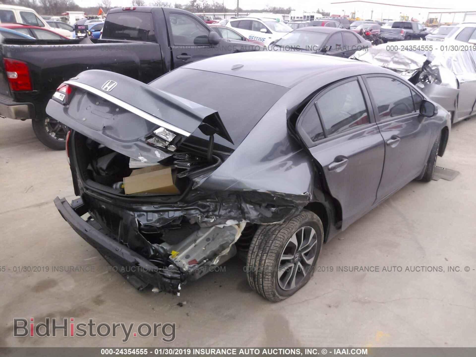 2013 HONDA CIVIC - VIN: 19XFB2F94DE014261 - Photo 4