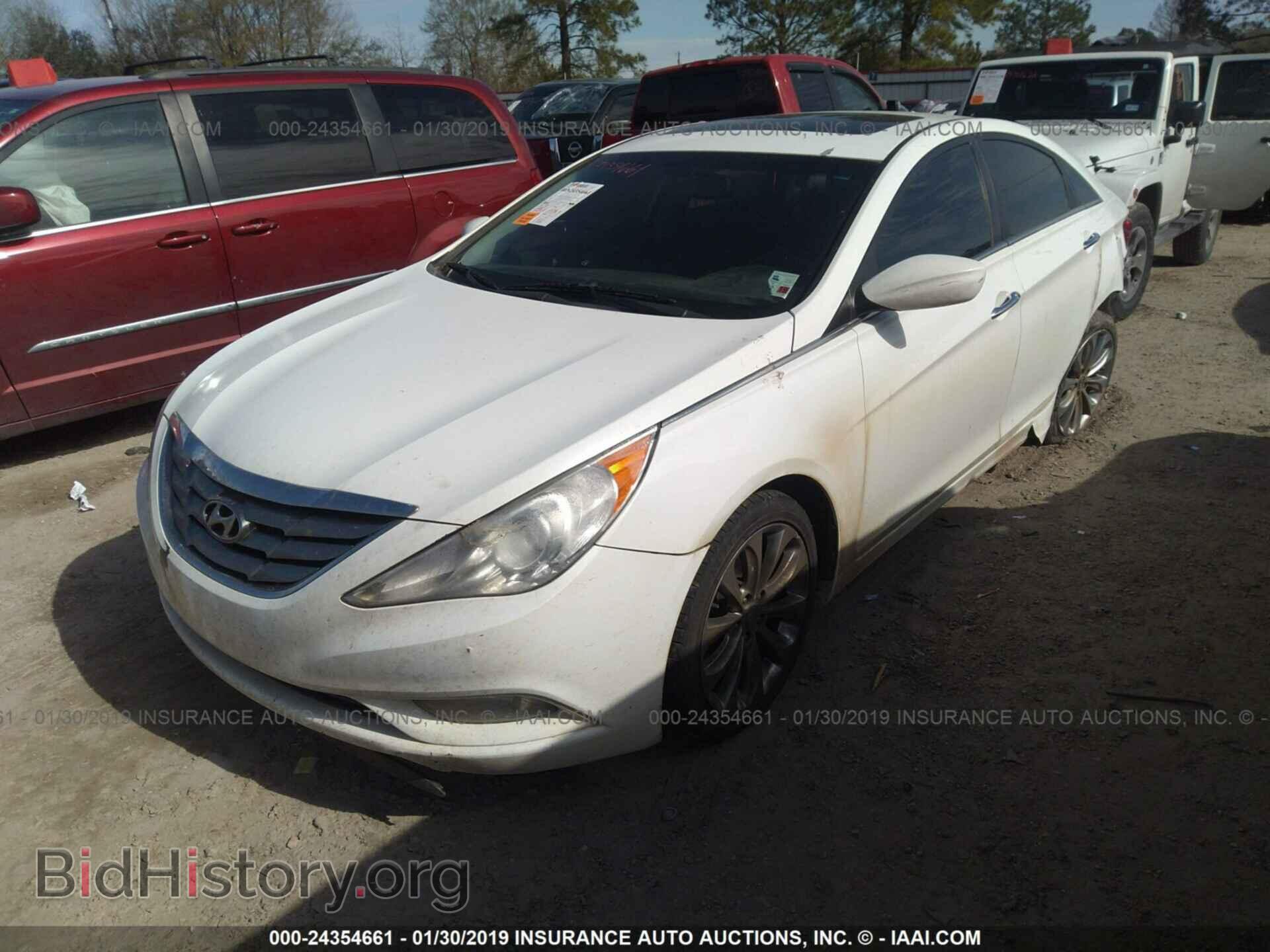 2012 HYUNDAI SONATA - VIN: 5NPEC4AB1CH447870 - Photo 2