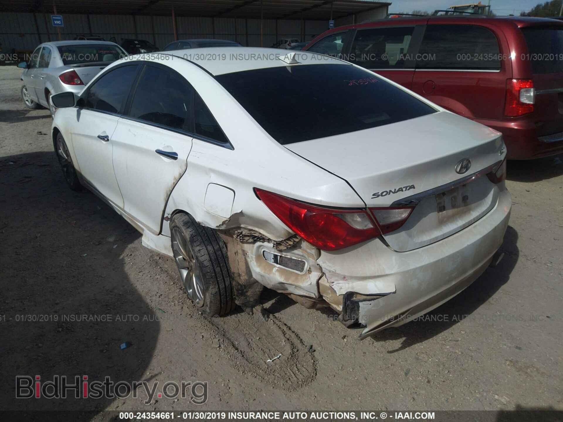 2012 HYUNDAI SONATA - VIN: 5NPEC4AB1CH447870 - Photo 3