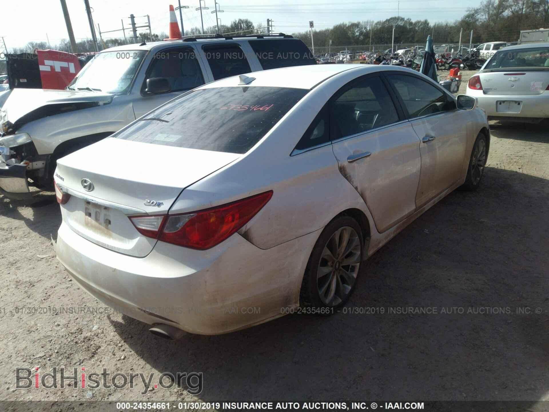 2012 HYUNDAI SONATA - VIN: 5NPEC4AB1CH447870 - Photo 4