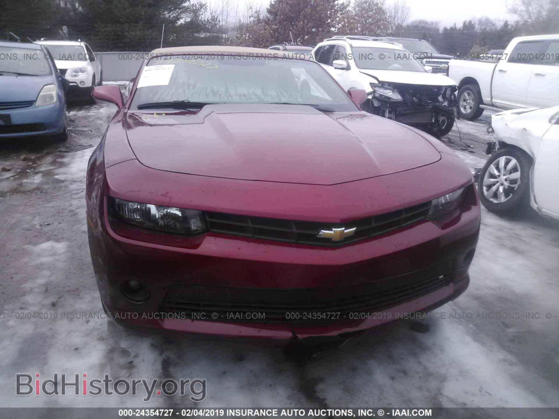 2014 CHEVROLET CAMARO - VIN: 2G1FC3D37E9183992 - Фото 6