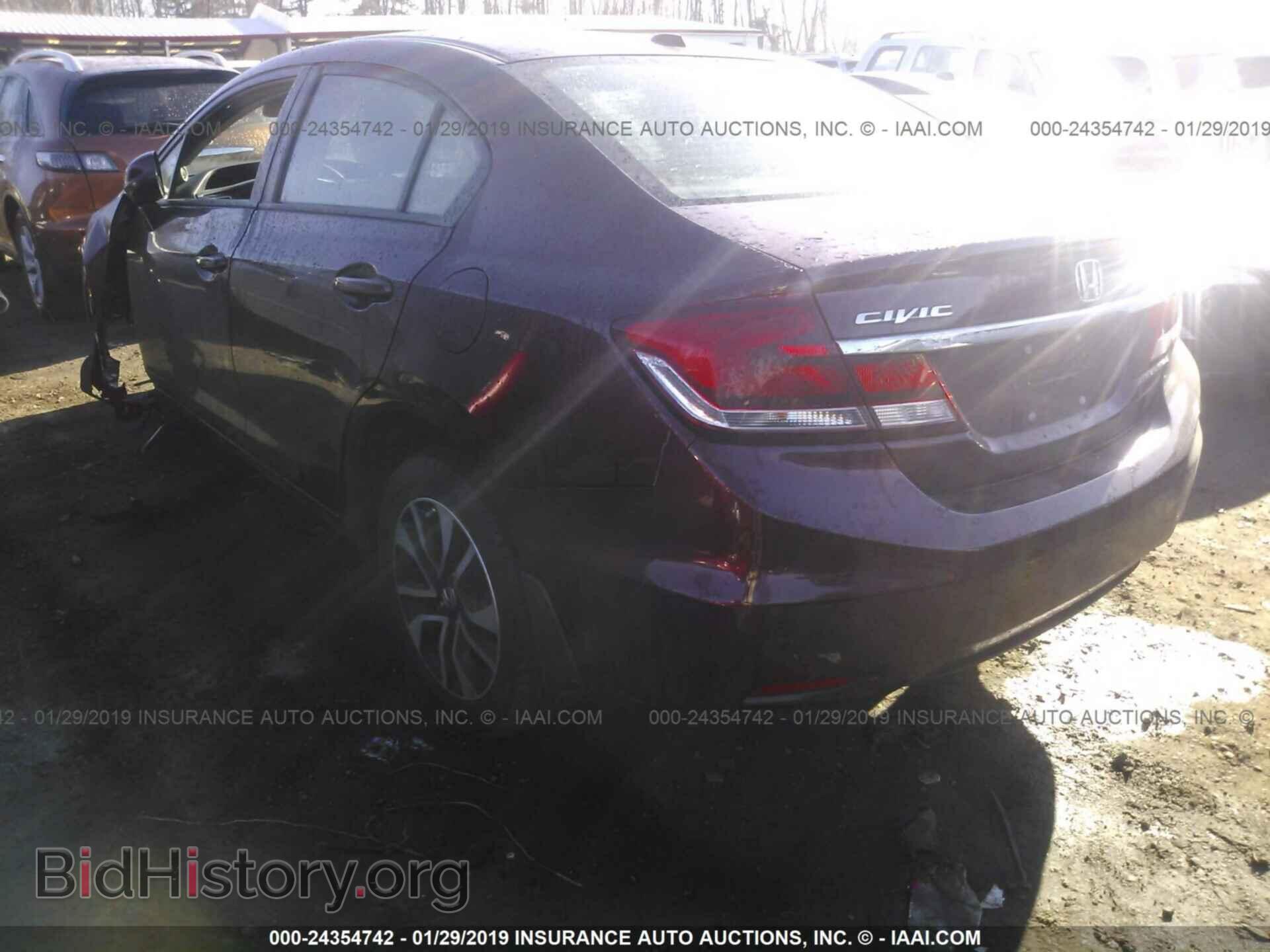 2013 HONDA CIVIC - VIN: 19XFB2F9XDE288676 - Фото 3