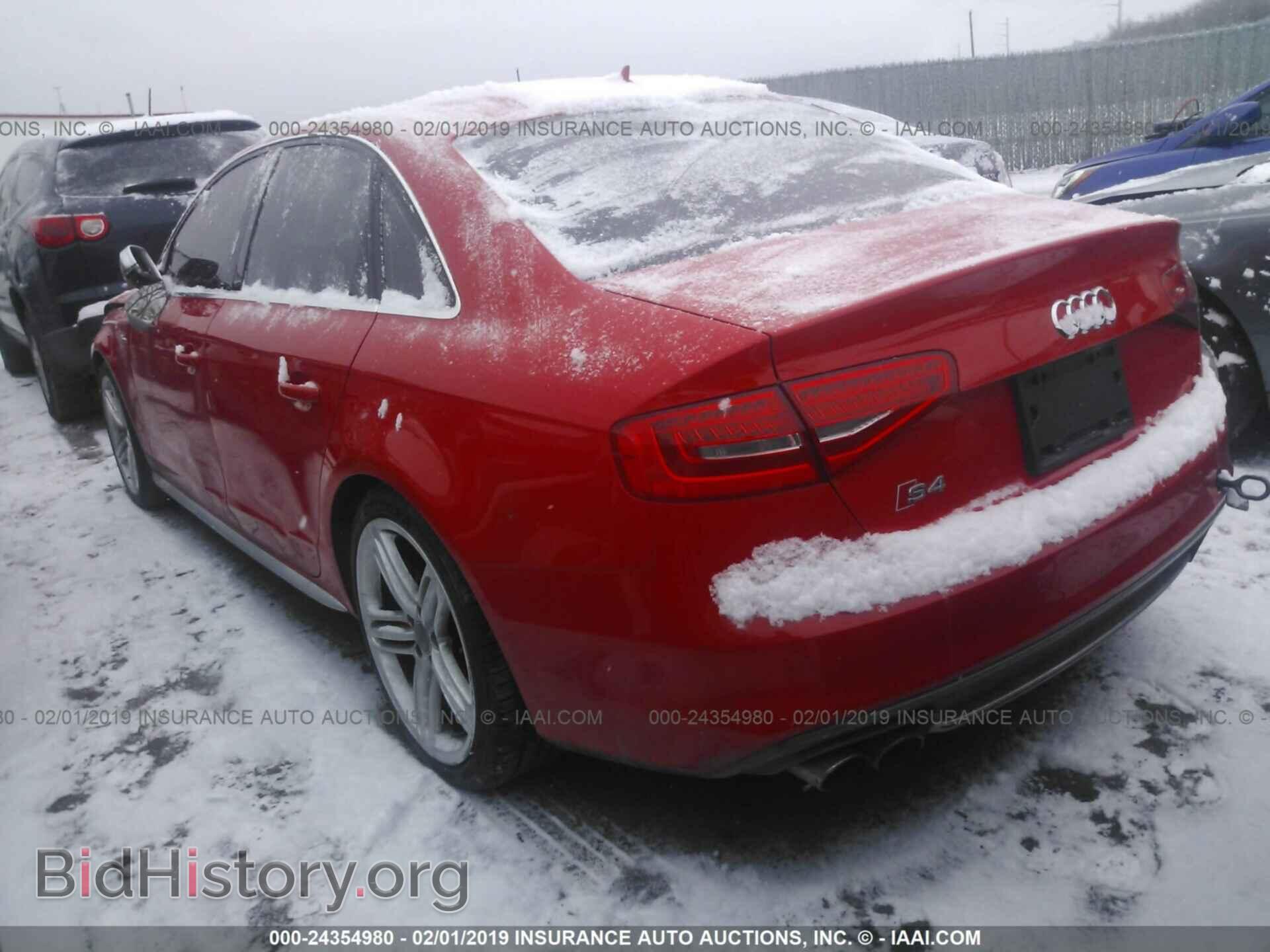2013 AUDI S4 - VIN: WAUBGAFLXDA138749 - Фото 3