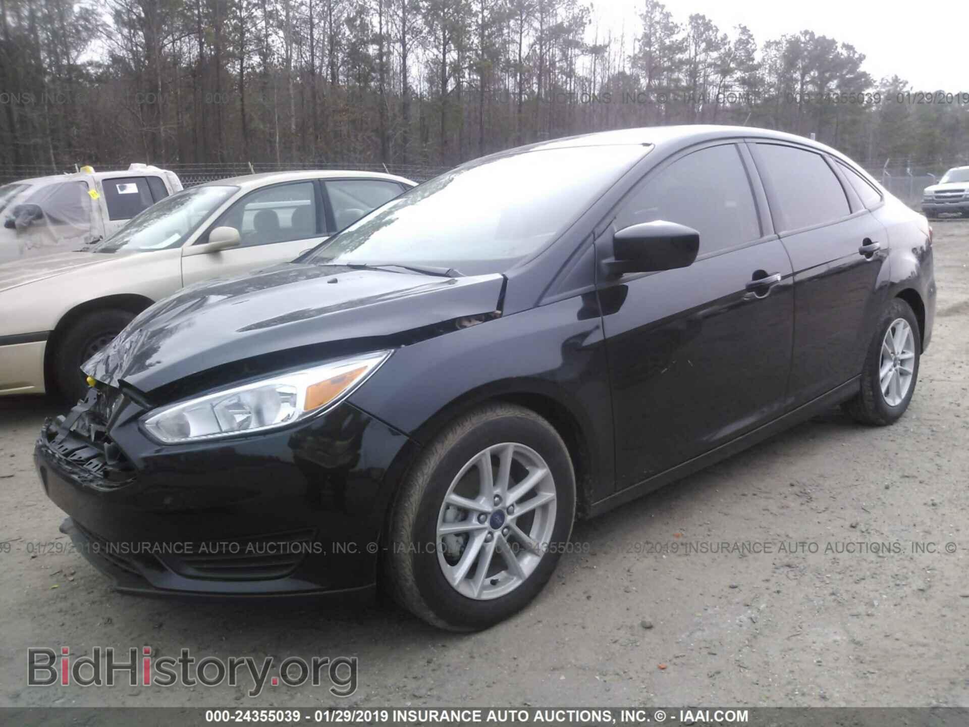 2018 FORD FOCUS - VIN: 1FADP3F23JL208726 - Фото 2