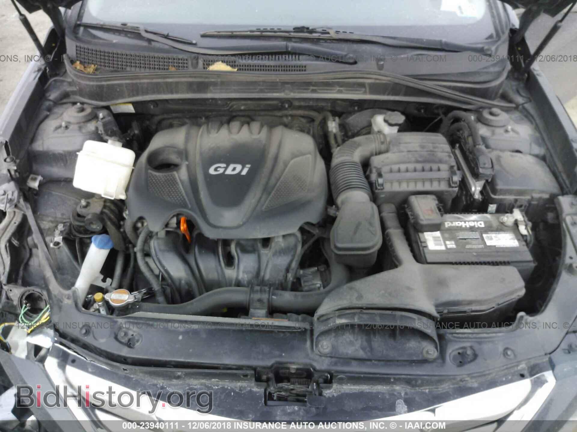 2012 HYUNDAI SONATA - VIN: 5NPEC4AC4CH380349 - Фото 10