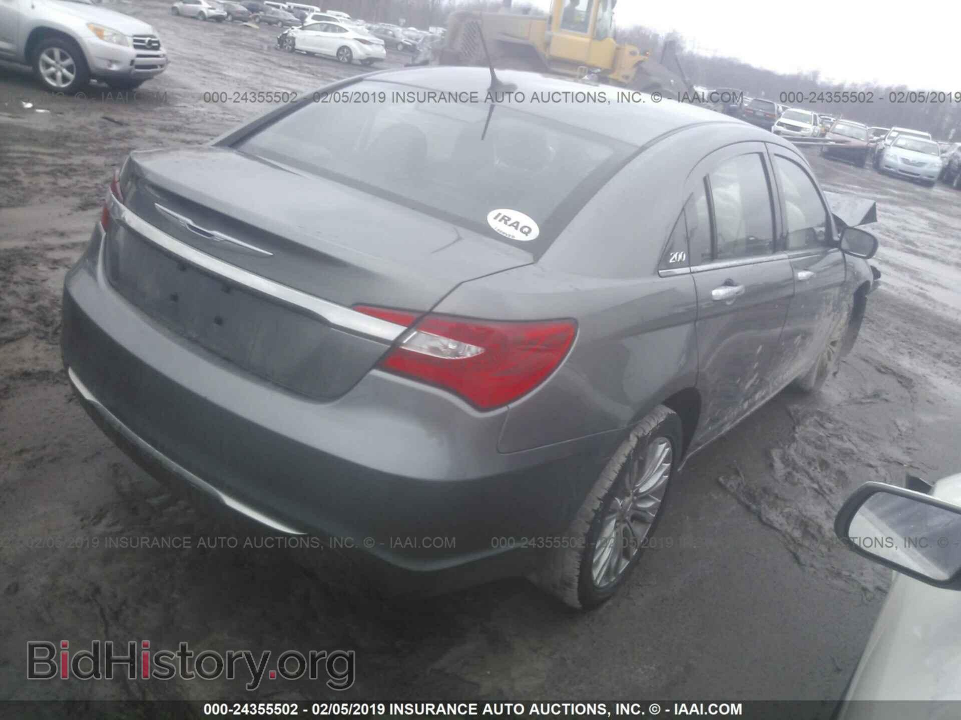 2012 CHRYSLER 200 - VIN: 1C3CCBCB3CN304061 - Фото 4