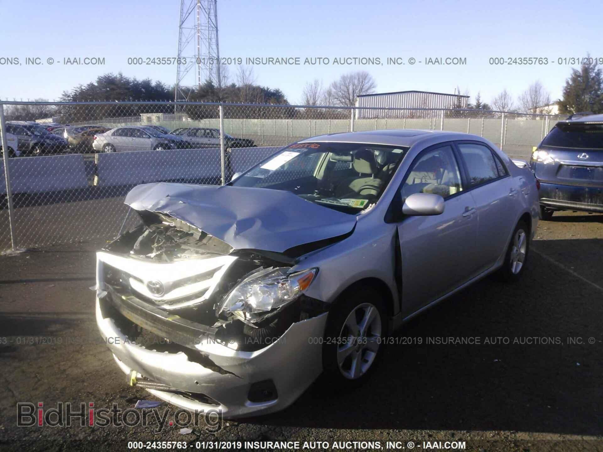 2011 TOYOTA COROLLA - VIN: 2T1BU4EE4BC565837 - Фото 2