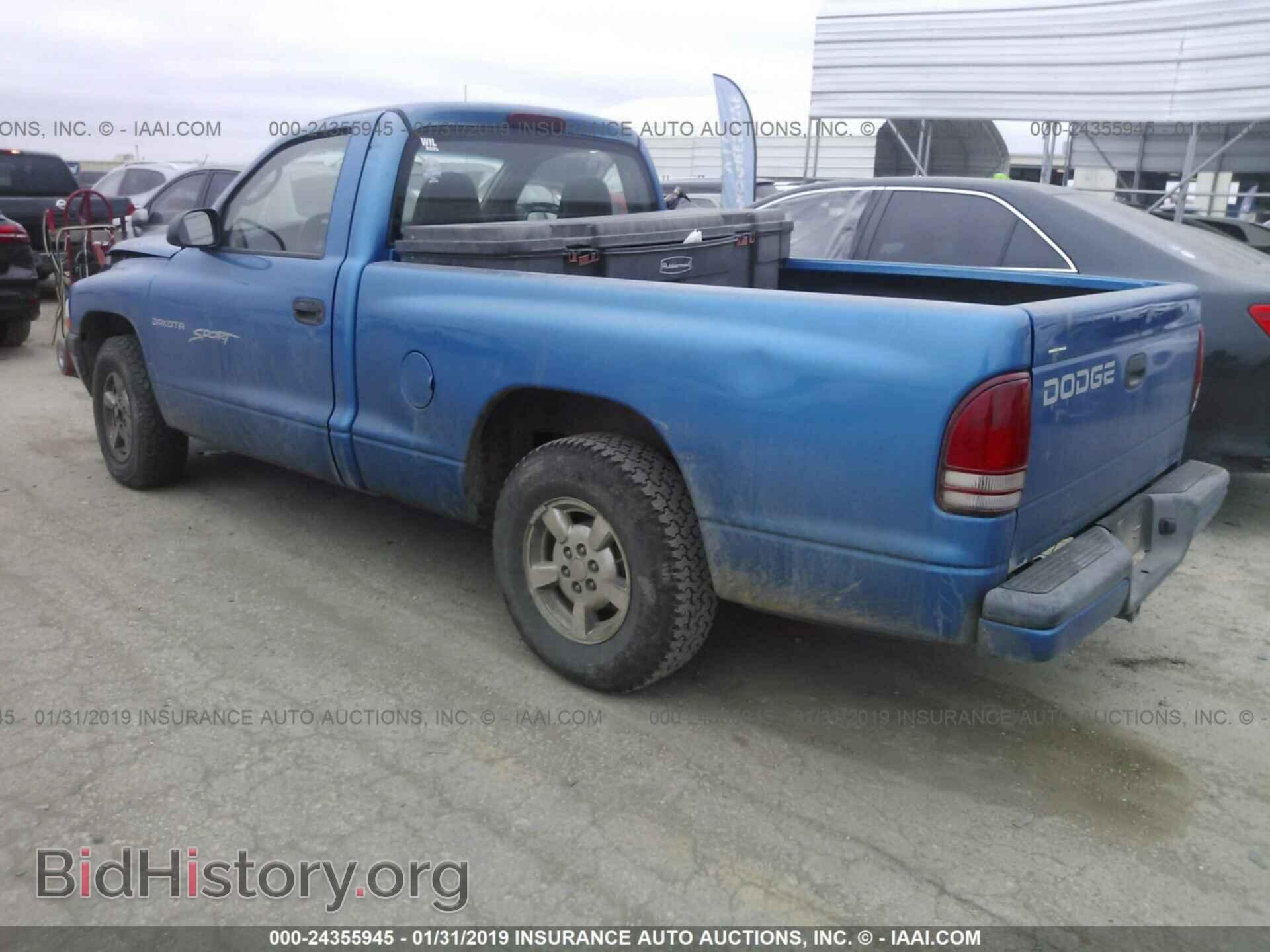 2001 DODGE DAKOTA - VIN: 1B7FL26X71S186594 - Photo 3
