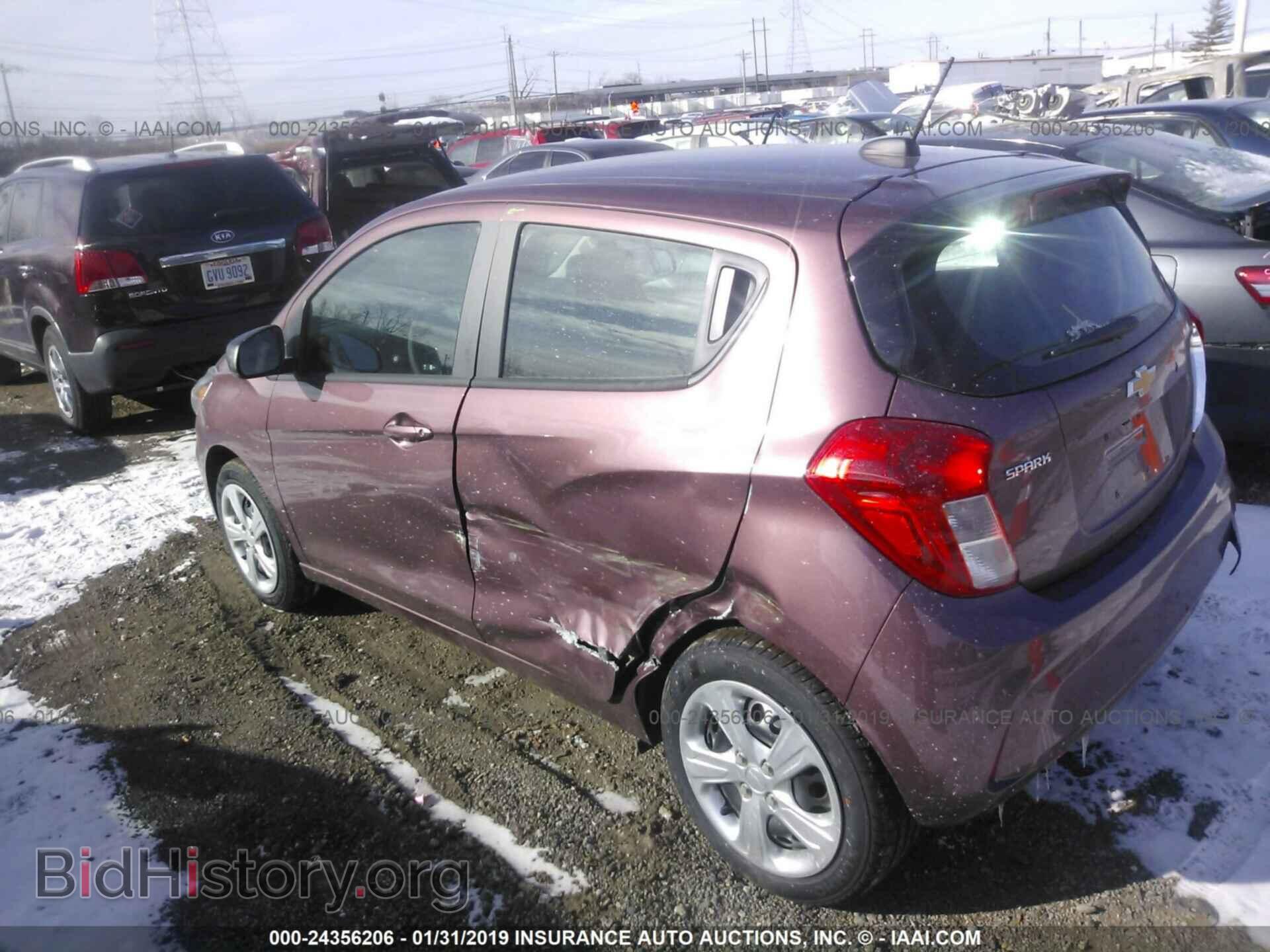 2019 CHEVROLET SPARK - VIN: KL8CB6SA3KC738076 - Фото 3