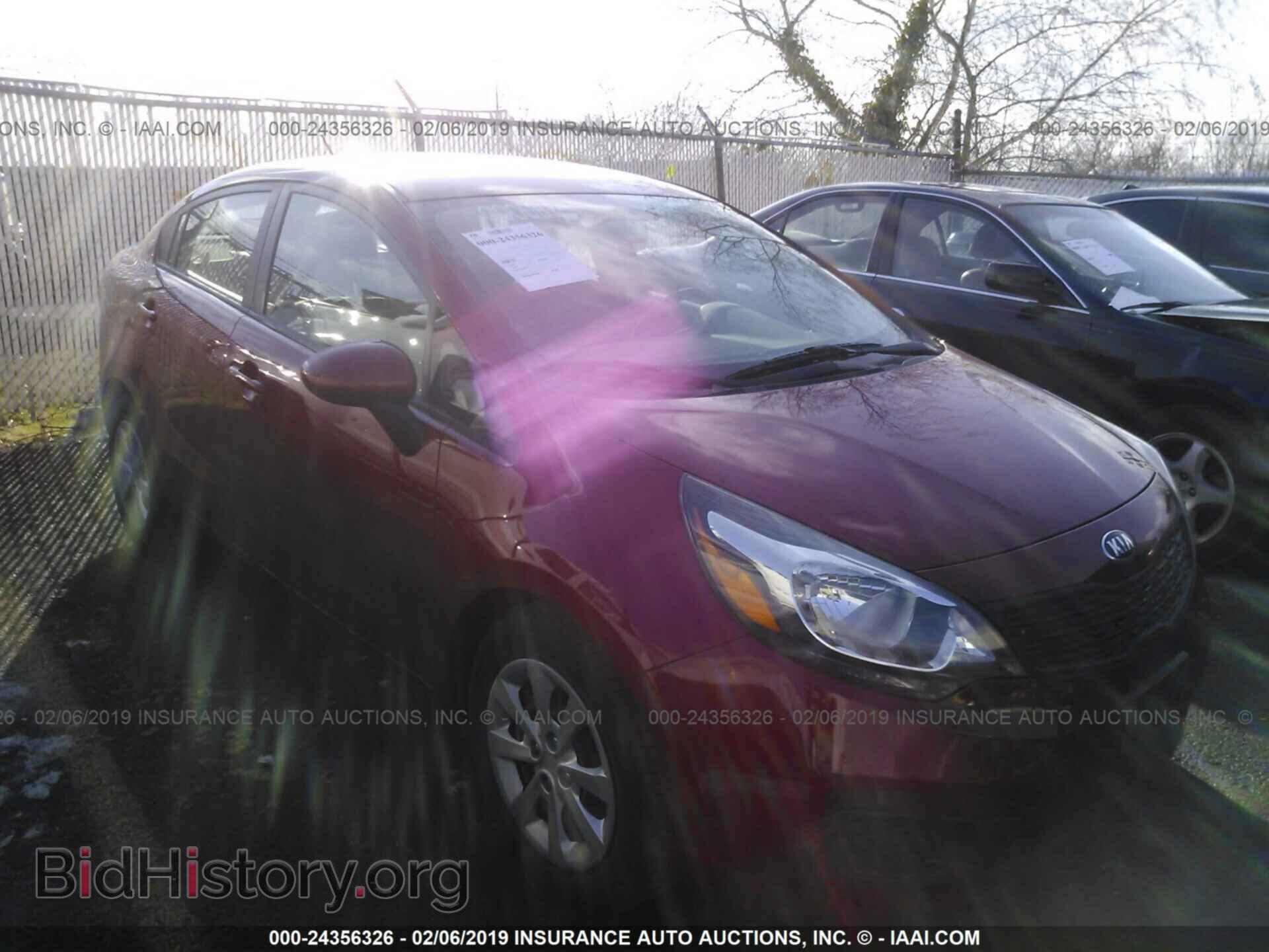 Photo KNADM4A39D6232070 - KIA RIO 2013