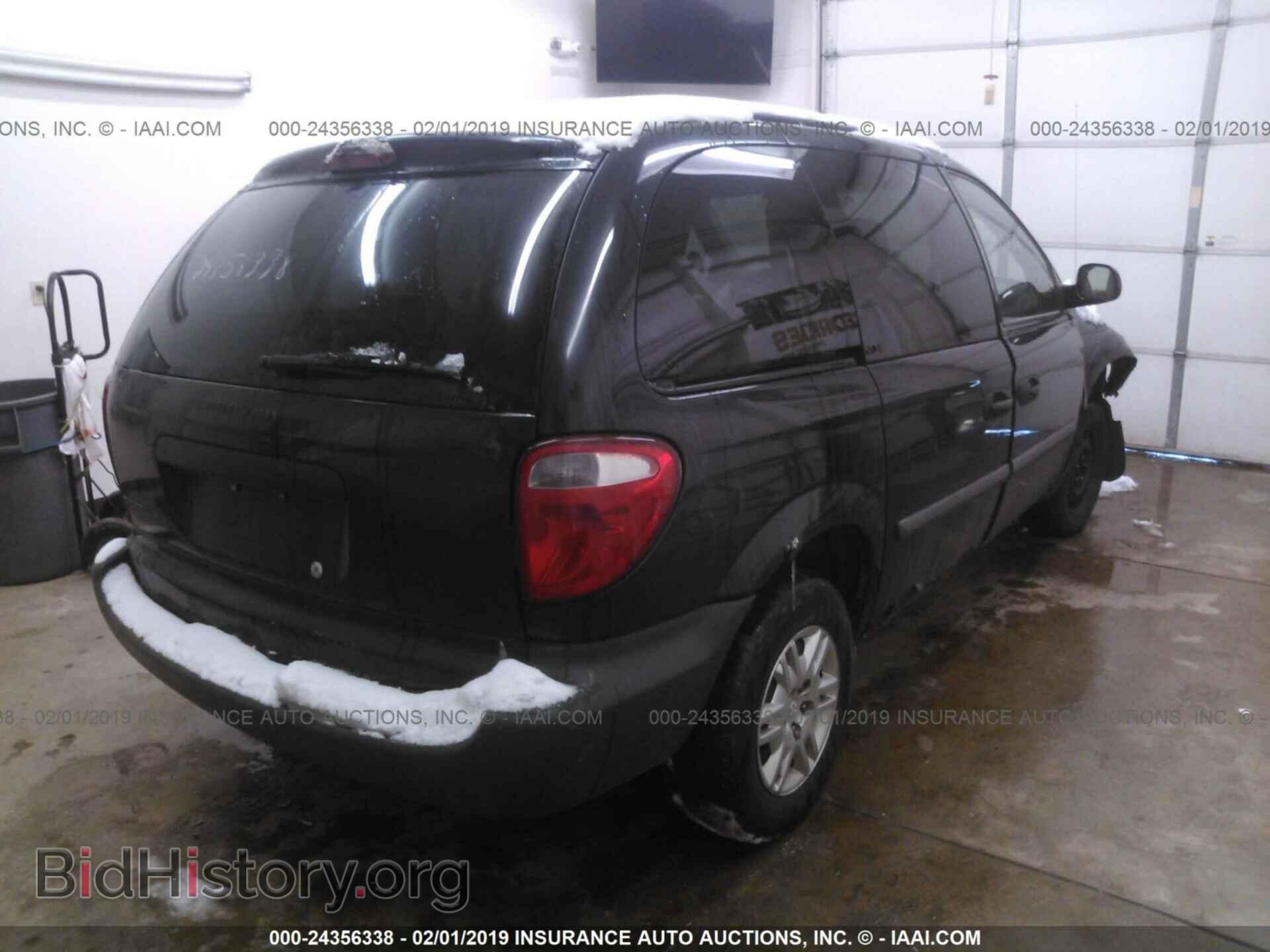 2007 DODGE CARAVAN - VIN: 1D4GP25R37B186518 - Фото 4