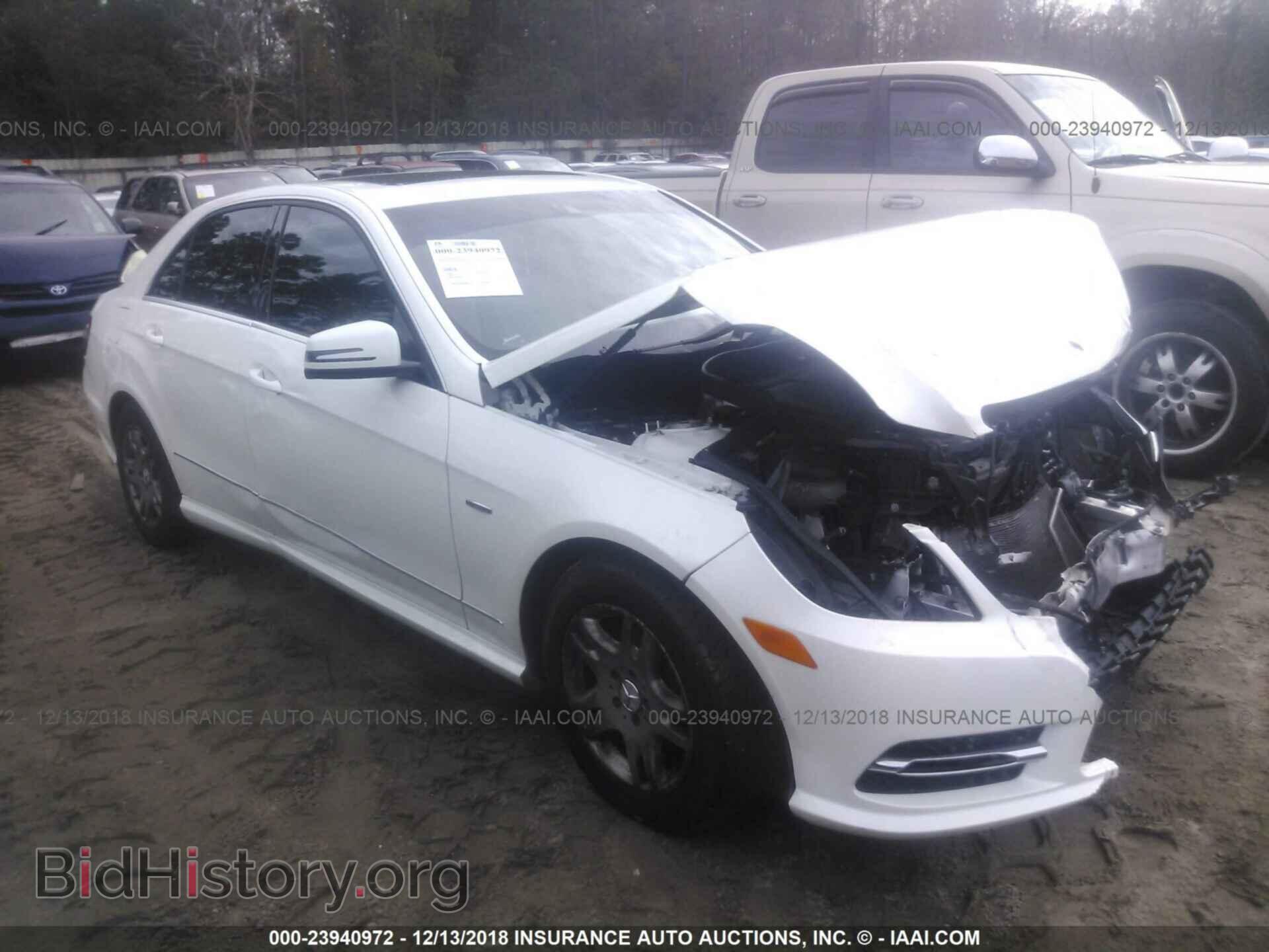 Photo WDDHF5KBXCA520076 - MERCEDES-BENZ E 2012