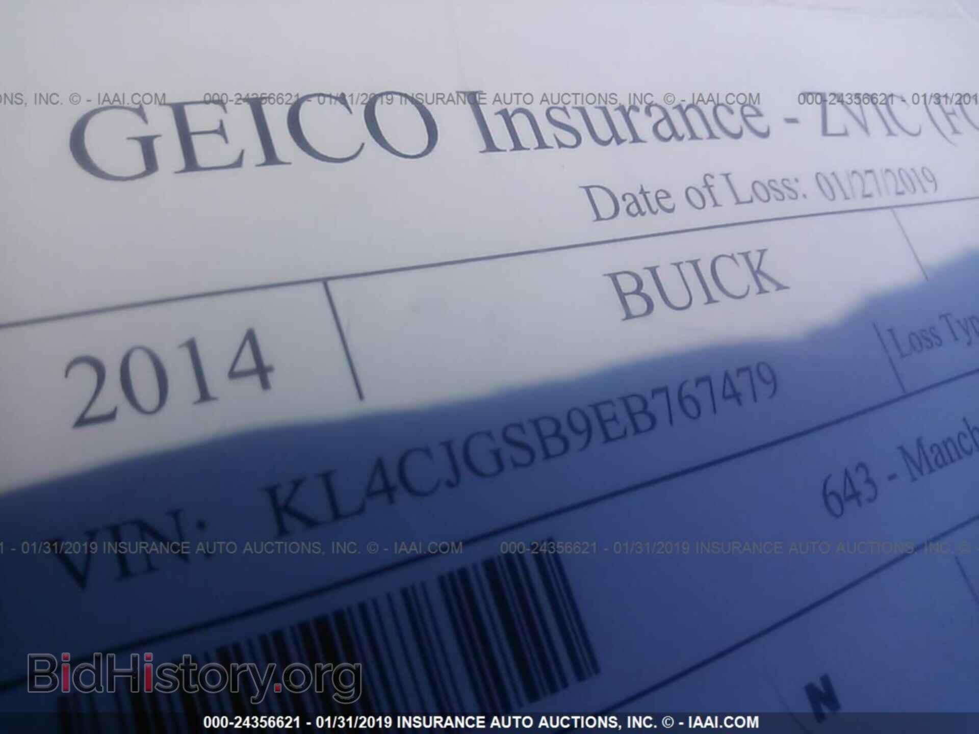 2014 BUICK ENCORE - VIN: KL4CJGSB9EB767479 - Photo 9