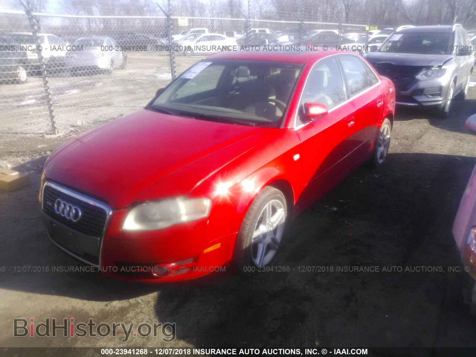 2007 AUDI A4 - VIN: WAUDF78E27A012841 - Photo 2