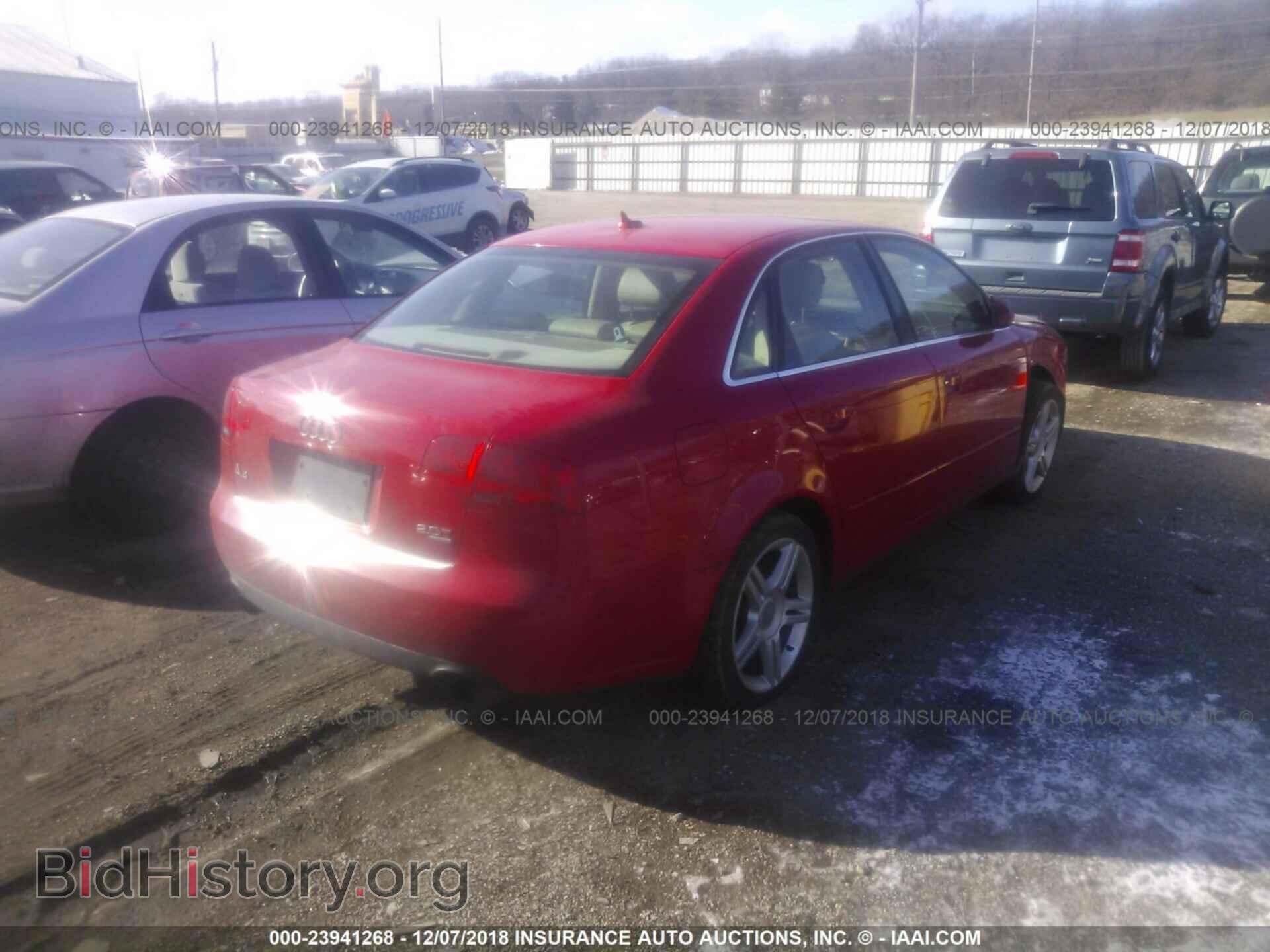 2007 AUDI A4 - VIN: WAUDF78E27A012841 - Photo 4