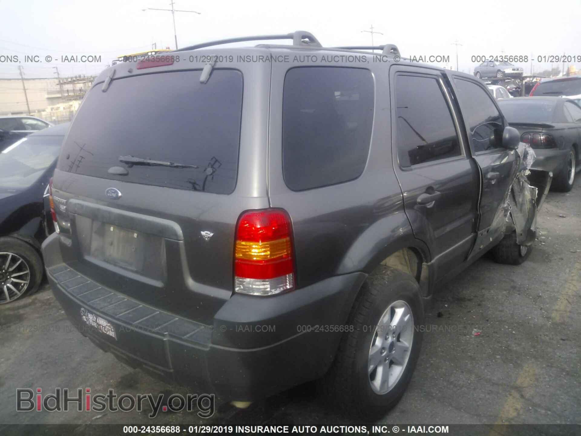 2005 FORD ESCAPE - VIN: 1FMYU03195KD39892 - Фото 4