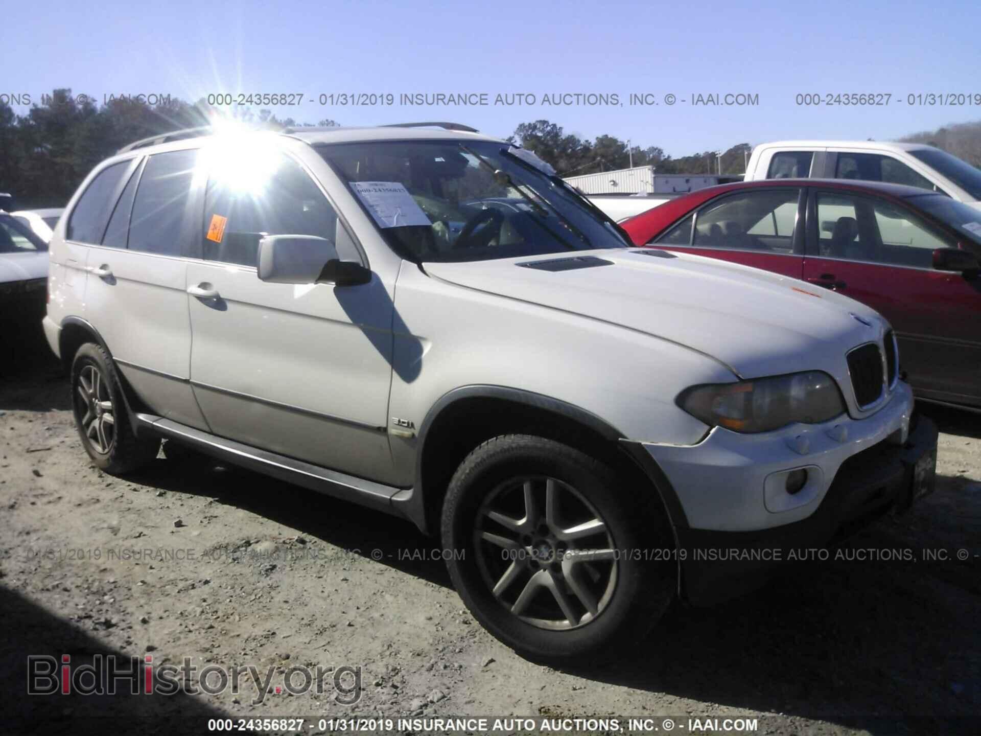 Photo 5UXFA135X6LY27708 - BMW X5 2006