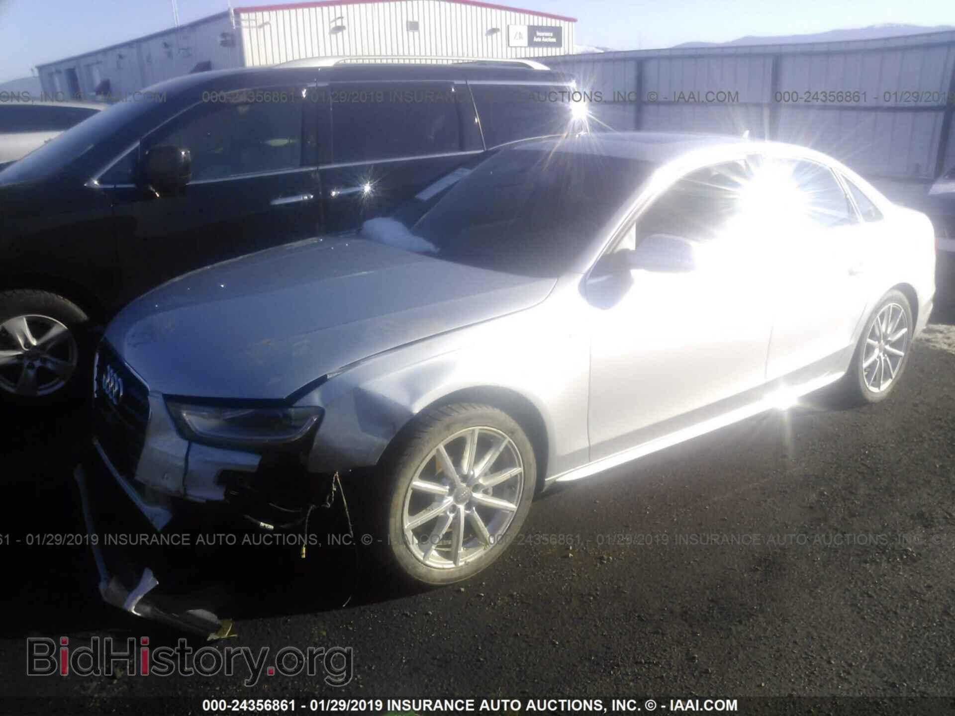 2014 AUDI A4 - VIN: WAUFFAFL7EN022892 - Фото 2