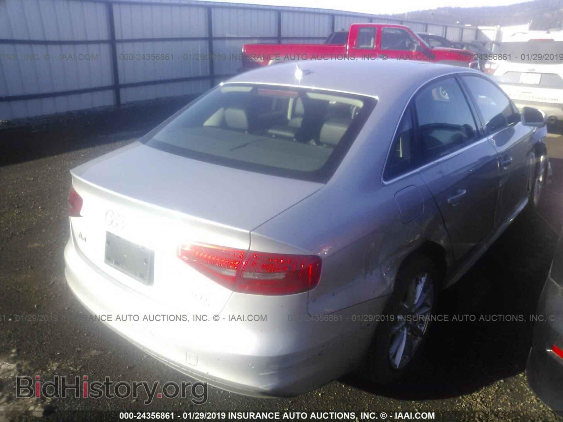 2014 AUDI A4 - VIN: WAUFFAFL7EN022892 - Фото 4