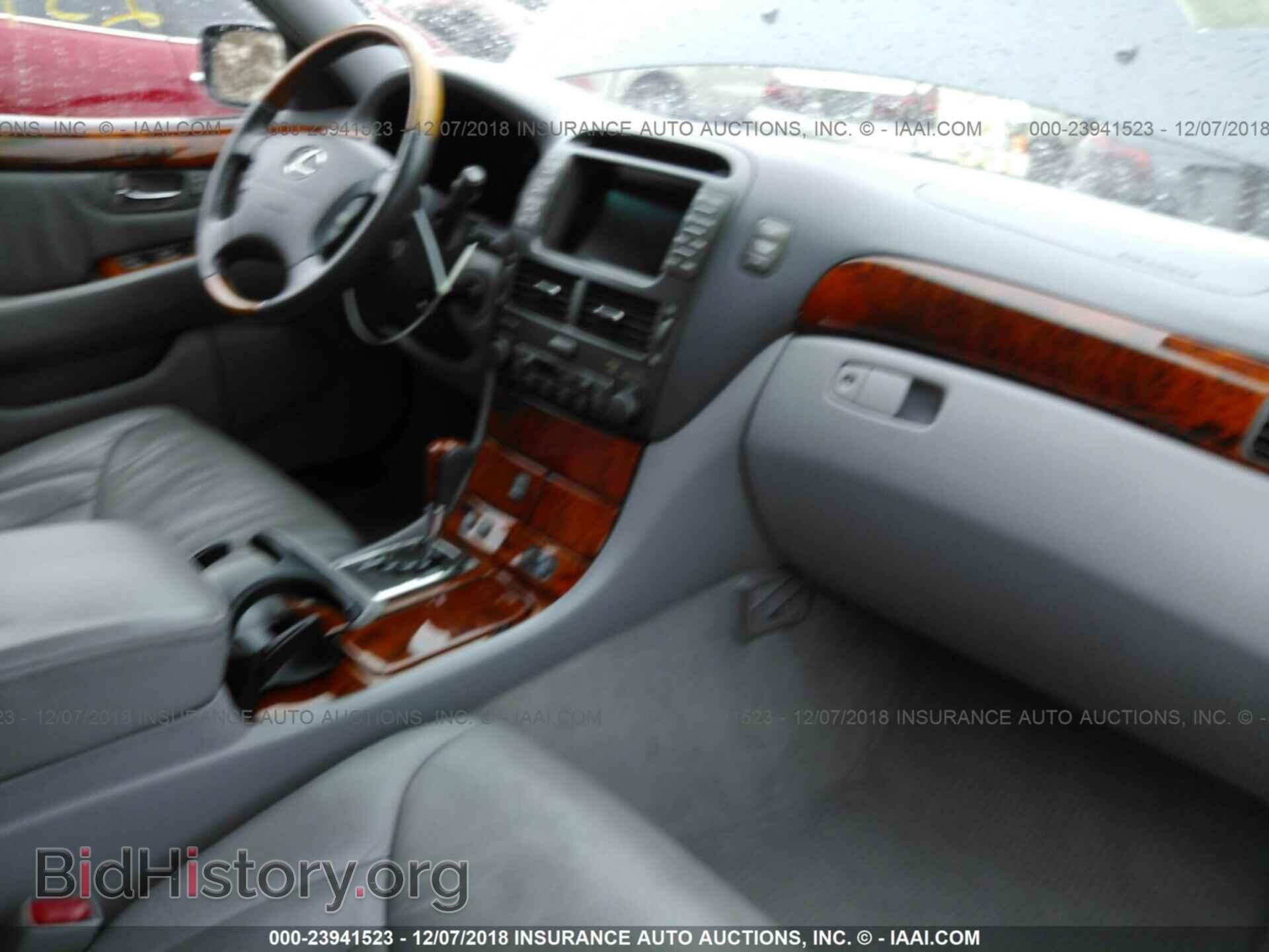 2006 LEXUS LS - VIN: JTHBN36FX65034738 - Фото 5