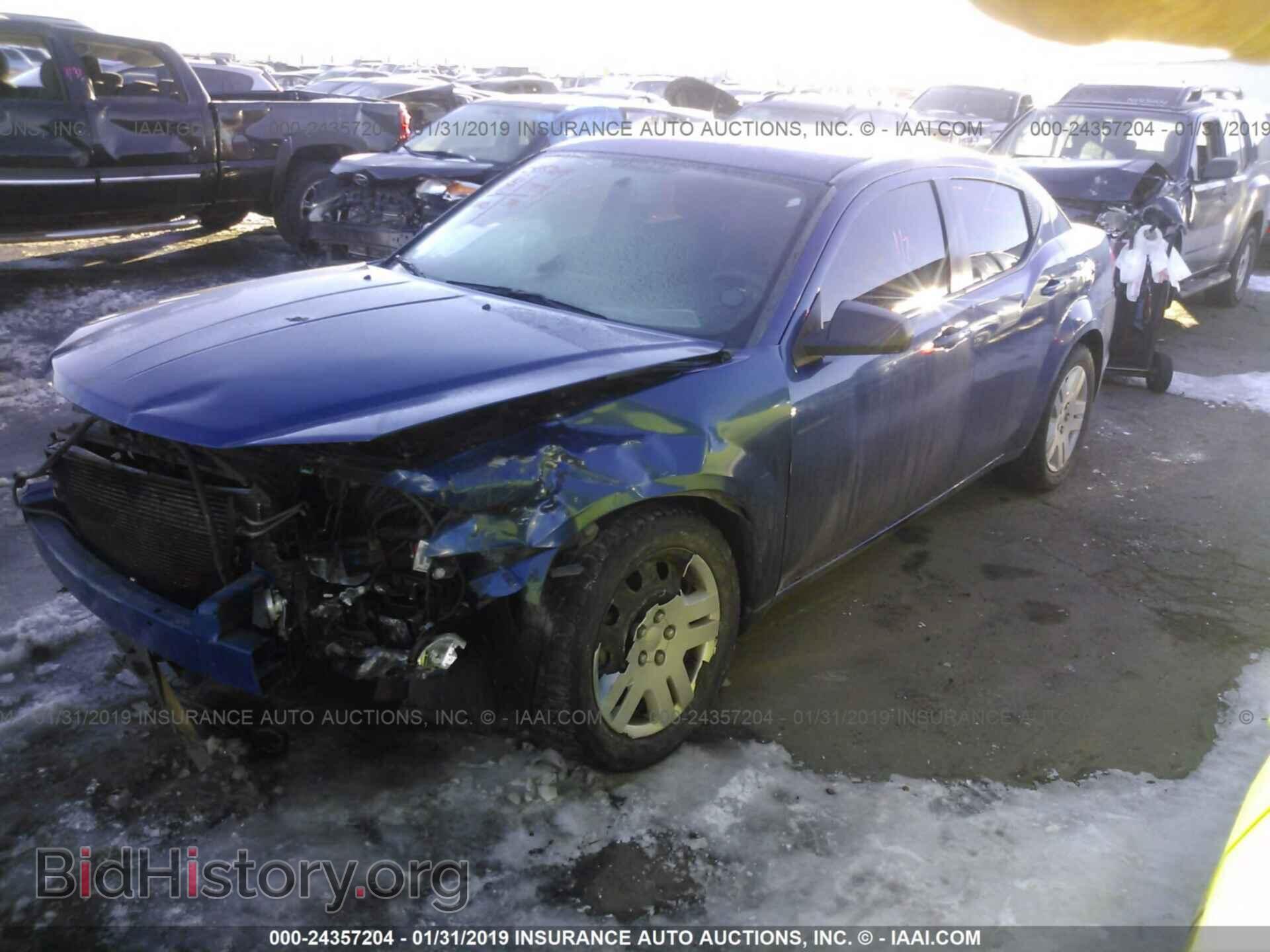 2014 DODGE AVENGER - VIN: 1C3CDZAB9EN187940 - Фото 2