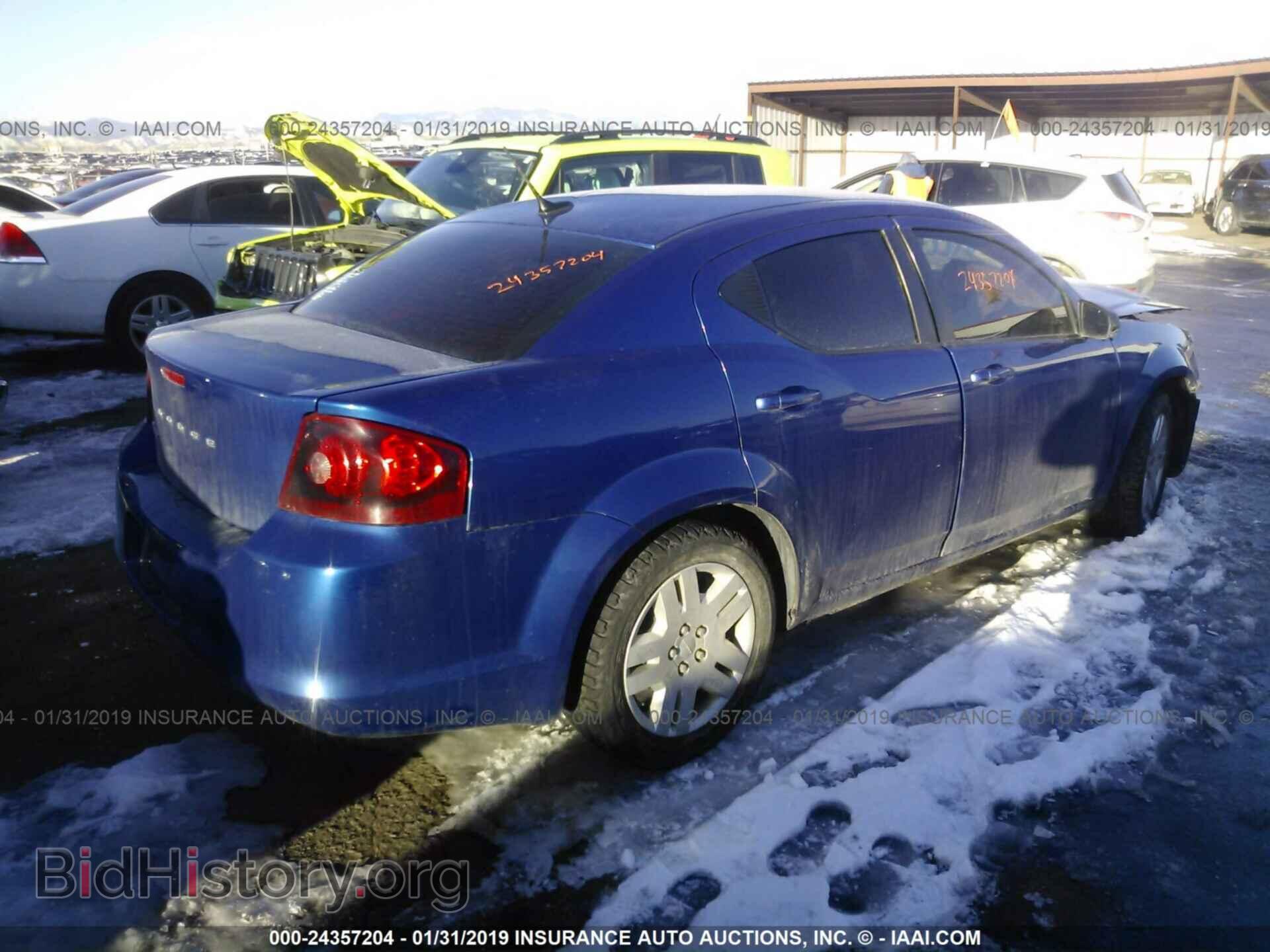 2014 DODGE AVENGER - VIN: 1C3CDZAB9EN187940 - Фото 4