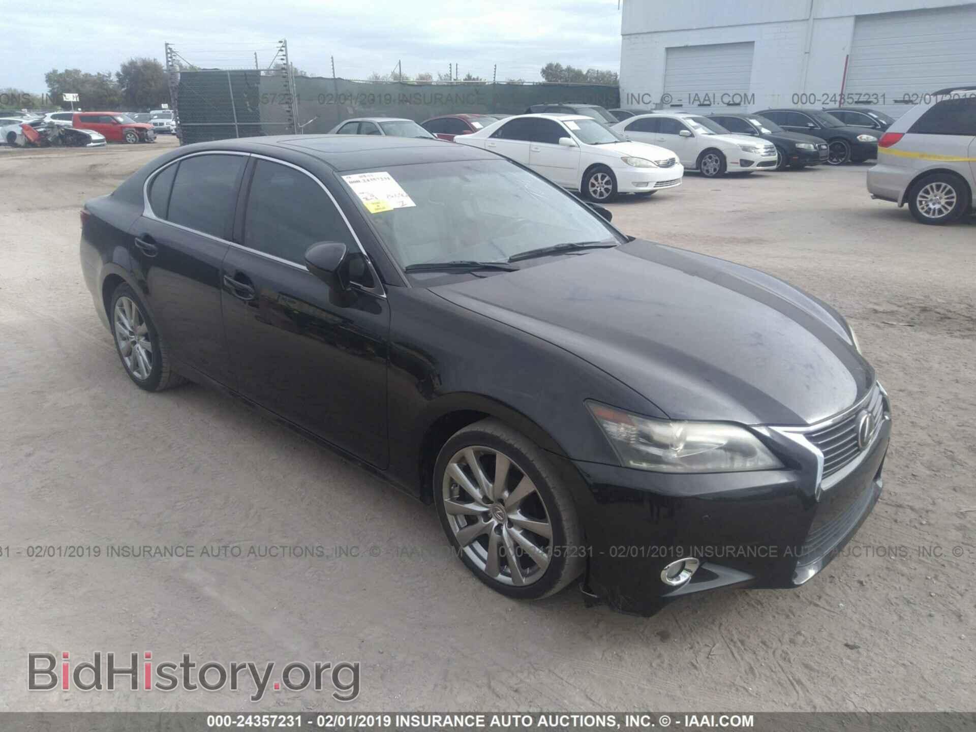 Photo JTHBE1BL2D5017834 - LEXUS GS 2013
