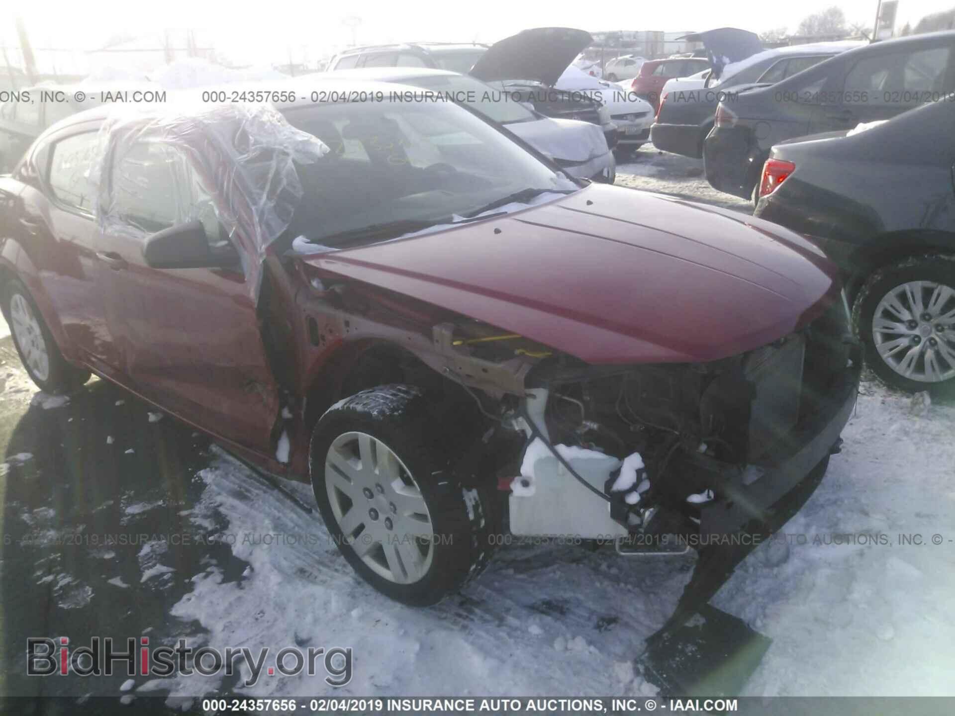 Фотография 1C3CDZAG6DN750906 - DODGE AVENGER 2013