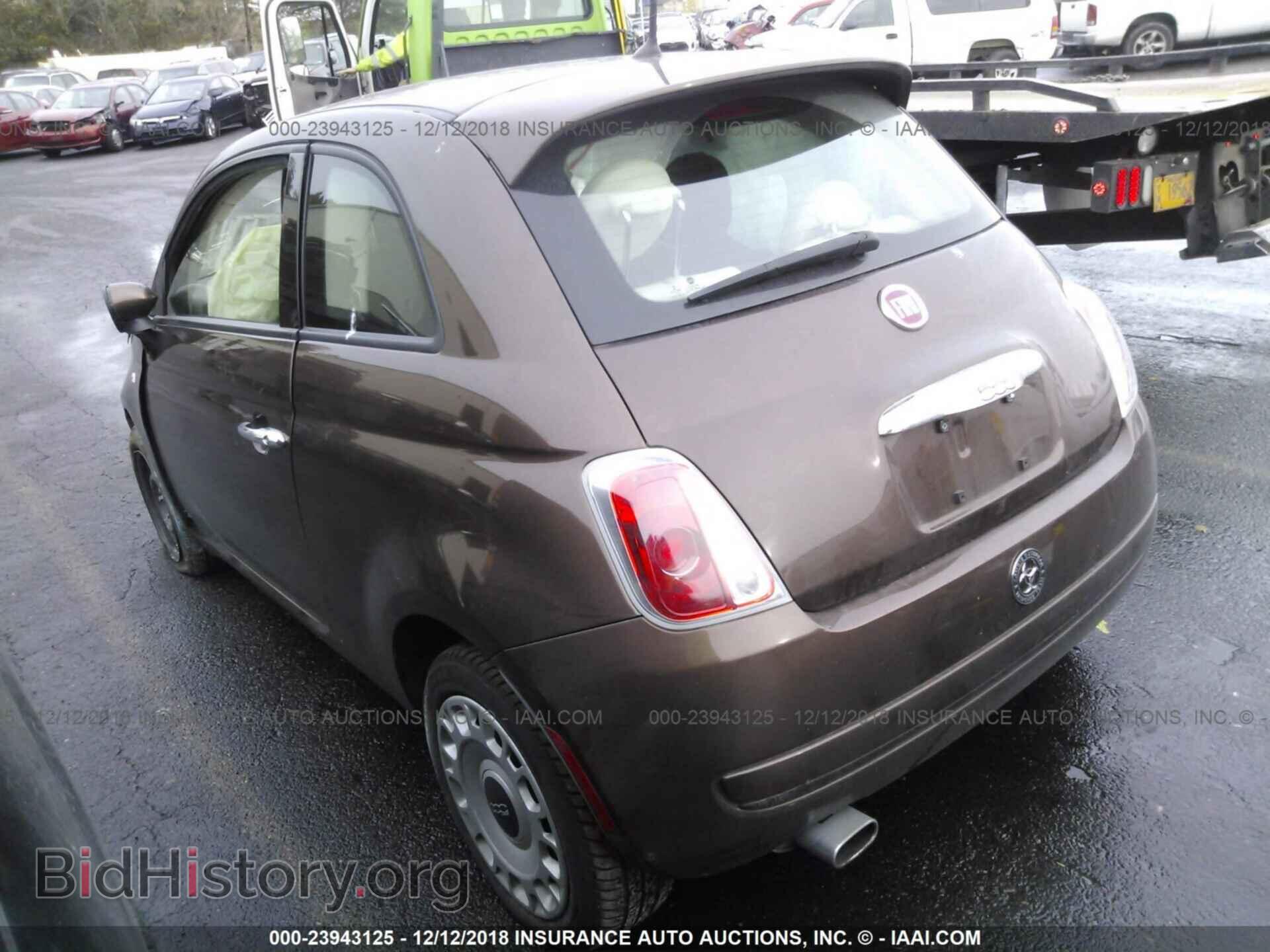 2015 FIAT 500 - VIN: 3C3CFFAR3FT545301 - Фото 3