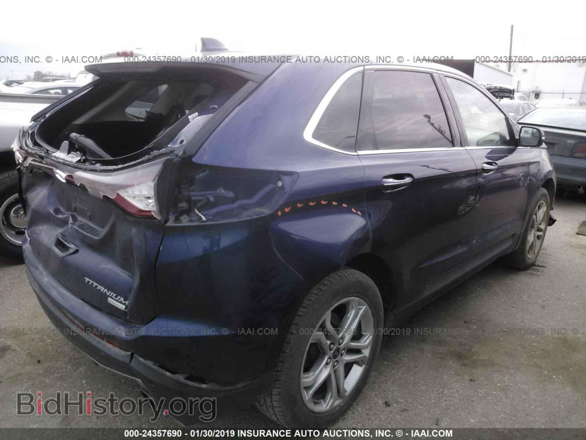 2016 FORD EDGE - VIN: 2FMPK3K98GBB05671 - Фото 4