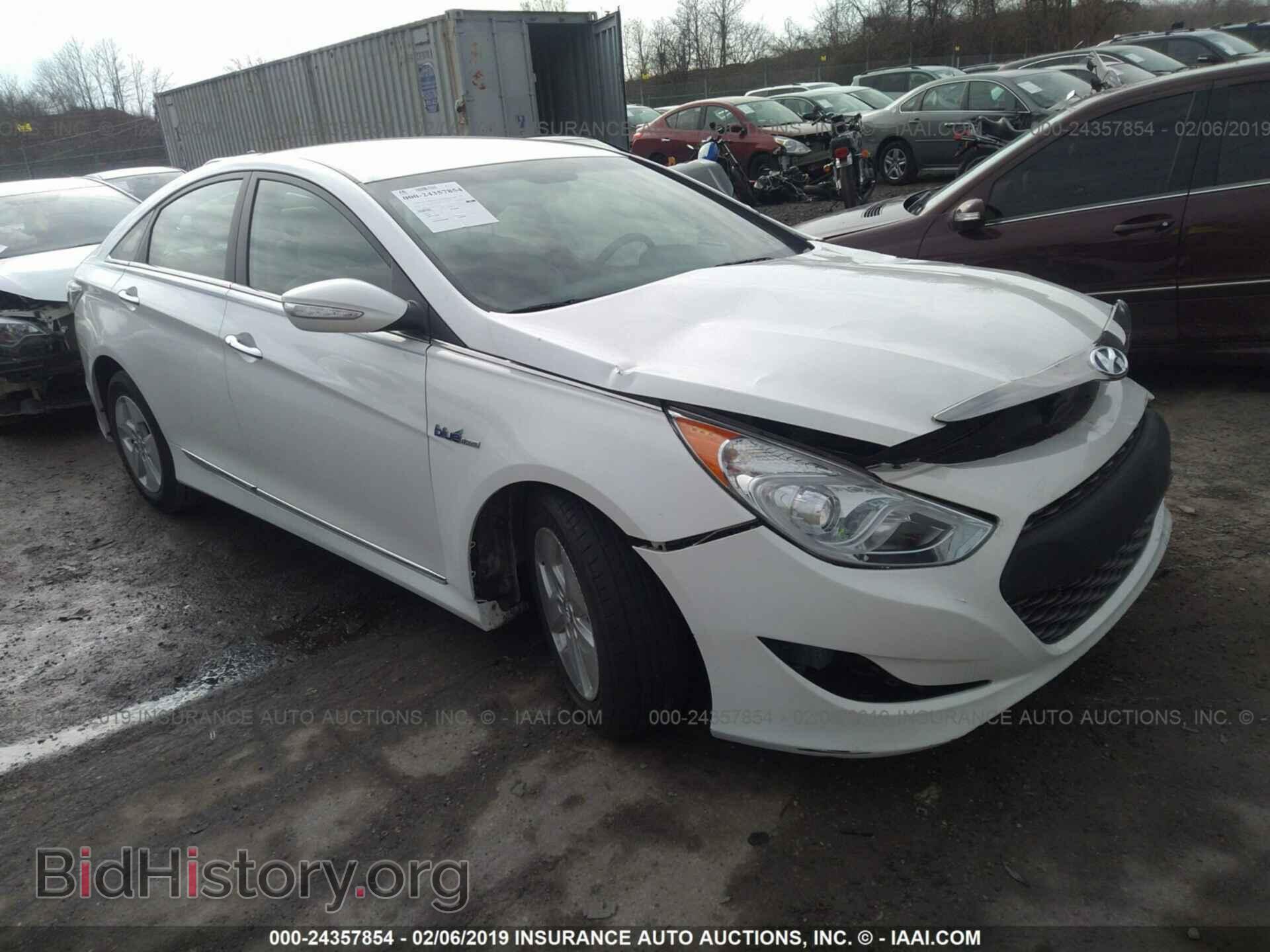Фотография KMHEC4A46CA063281 - HYUNDAI SONATA 2012