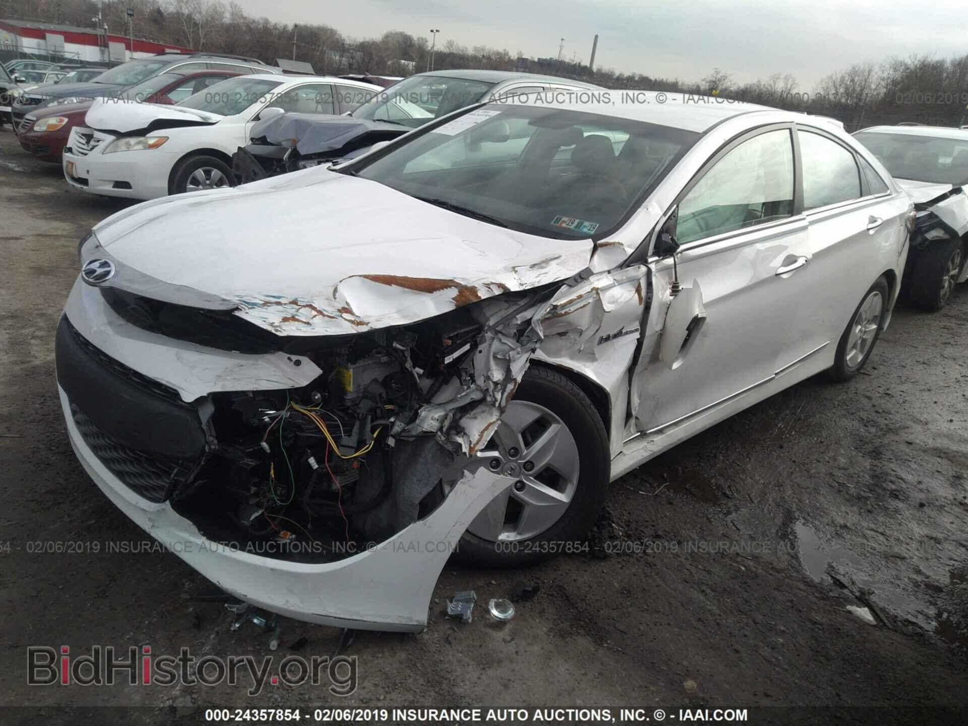 2012 HYUNDAI SONATA - VIN: KMHEC4A46CA063281 - Photo 2