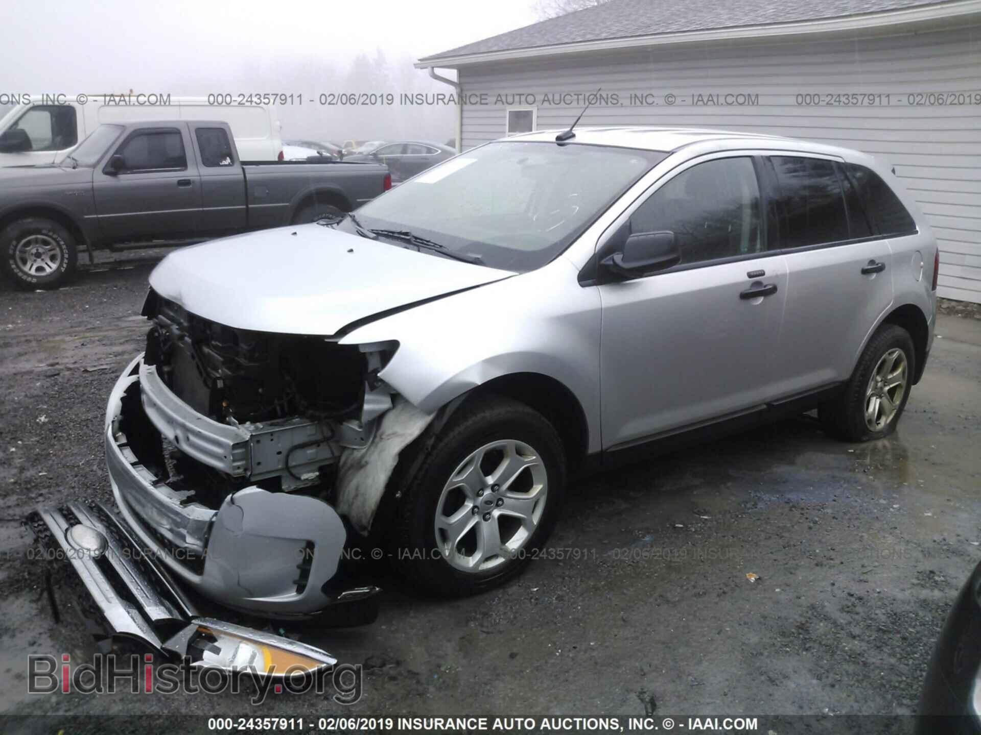 2014 FORD EDGE - VIN: 2FMDK4GC4EBA07702 - Фото 2