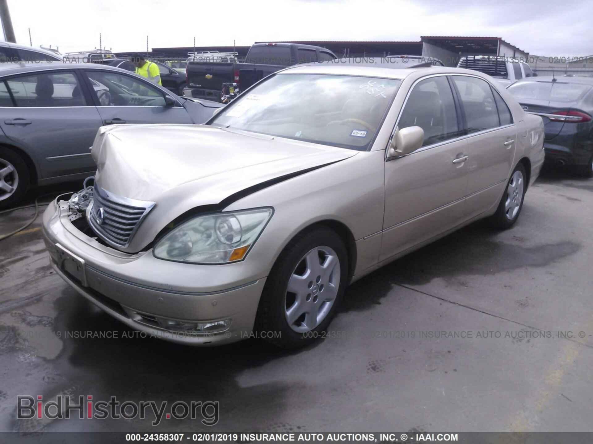 2005 LEXUS LS - VIN: JTHBN36F550180394 - Photo 2