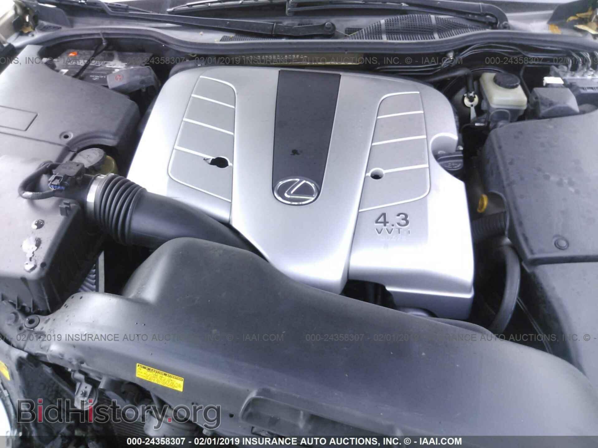 2005 LEXUS LS - VIN: JTHBN36F550180394 - Photo 10