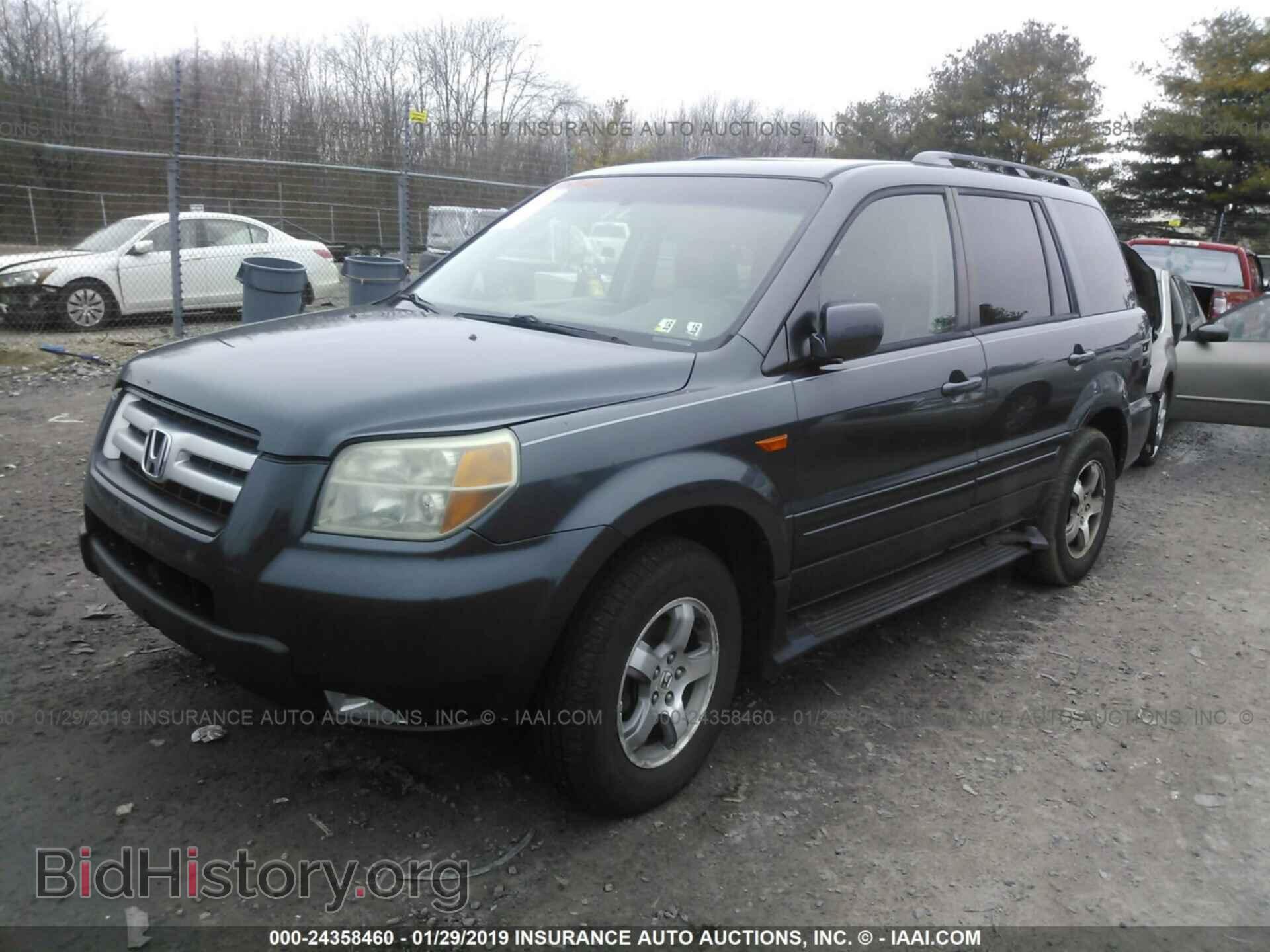 2006 HONDA PILOT - VIN: 2HKYF18746H520917 - Фото 2