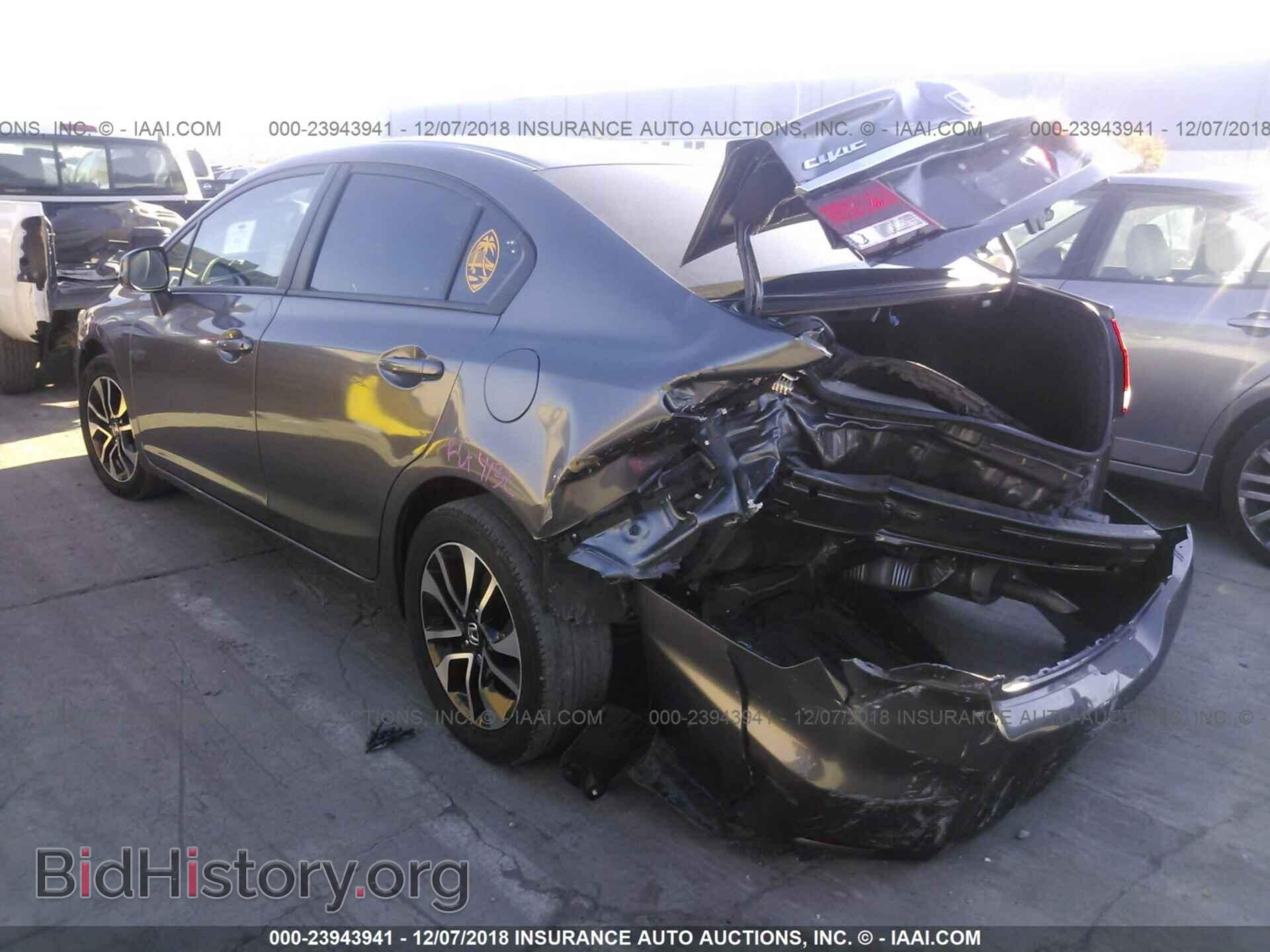 2013 HONDA CIVIC - VIN: 19XFB2F94DE267306 - Фото 3