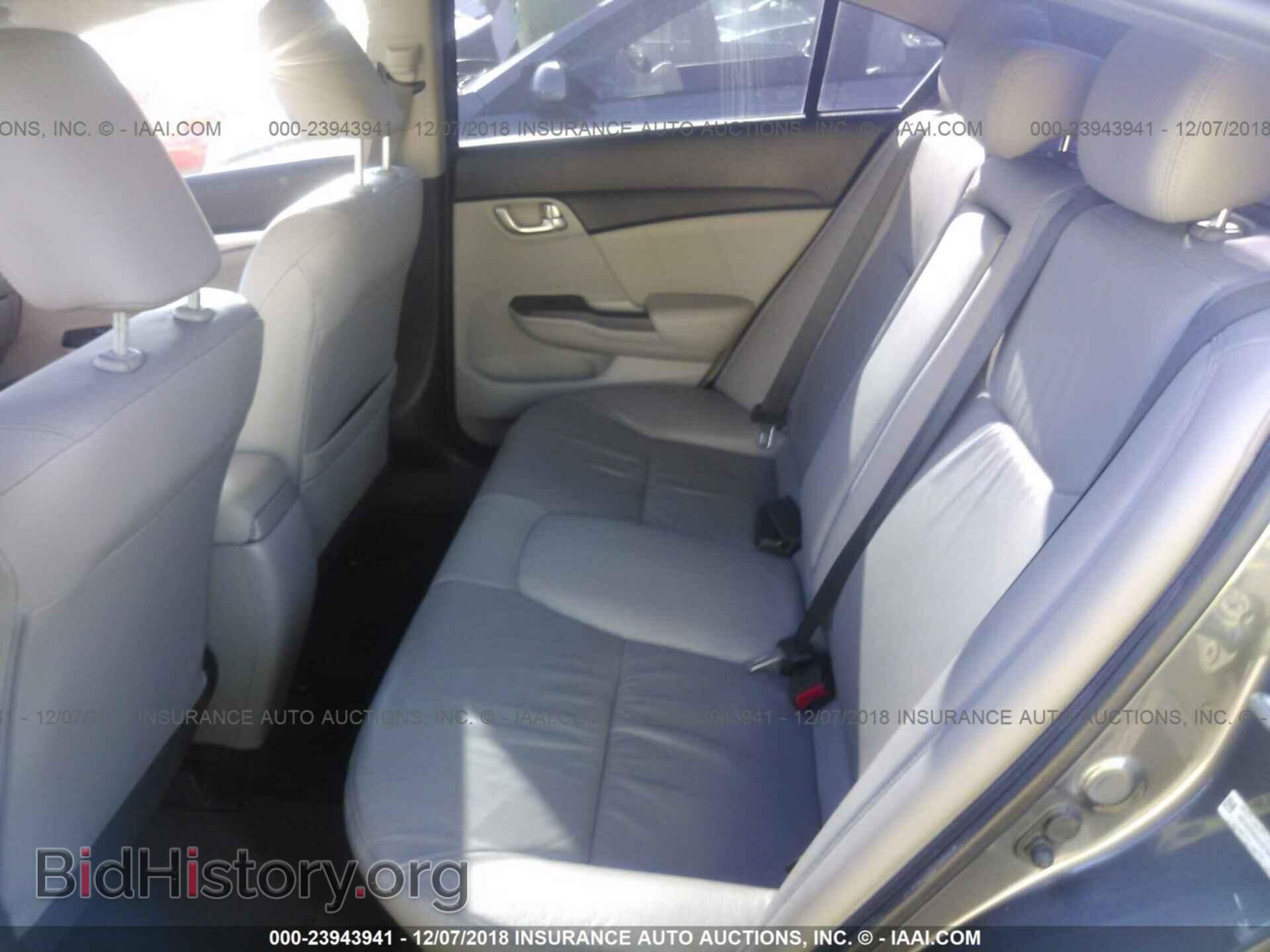 2013 HONDA CIVIC - VIN: 19XFB2F94DE267306 - Фото 8