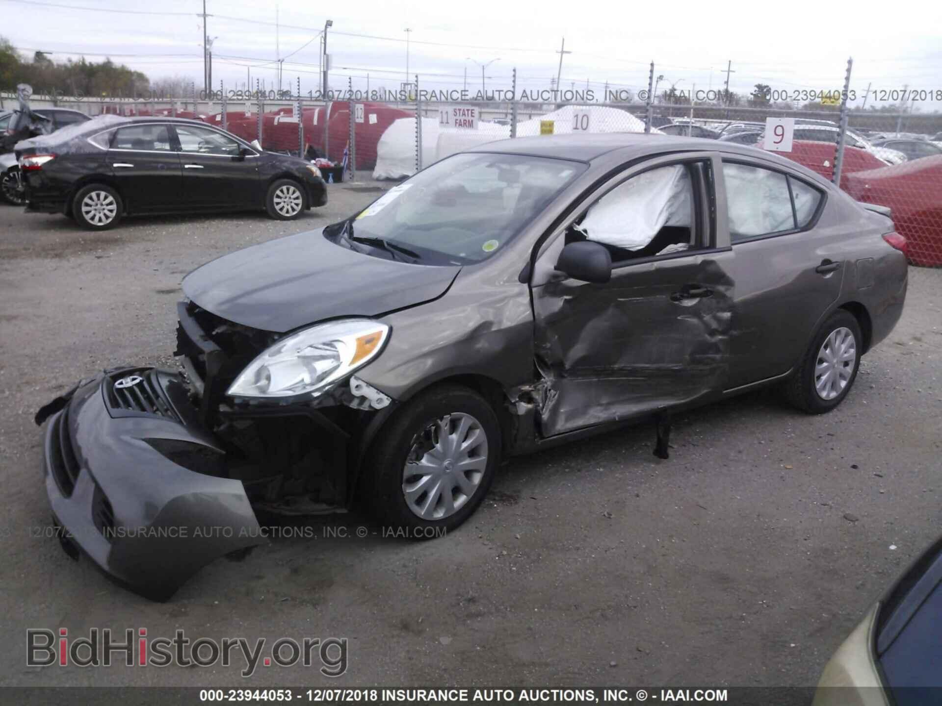 2014 NISSAN VERSA - VIN: 3N1CN7AP7EL863765 - Фото 2